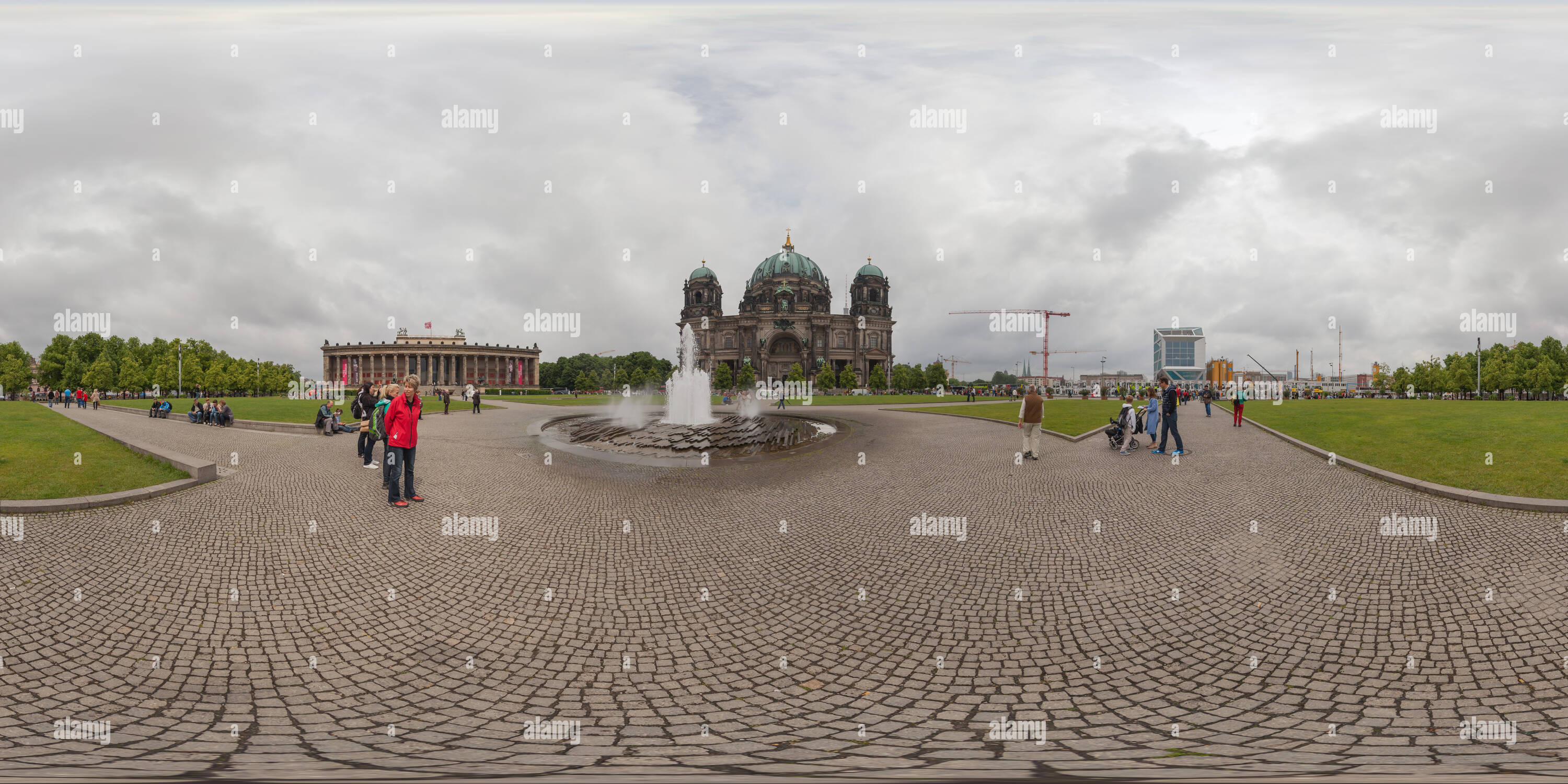 360 Grad Panorama Ansicht von Berliner Dom