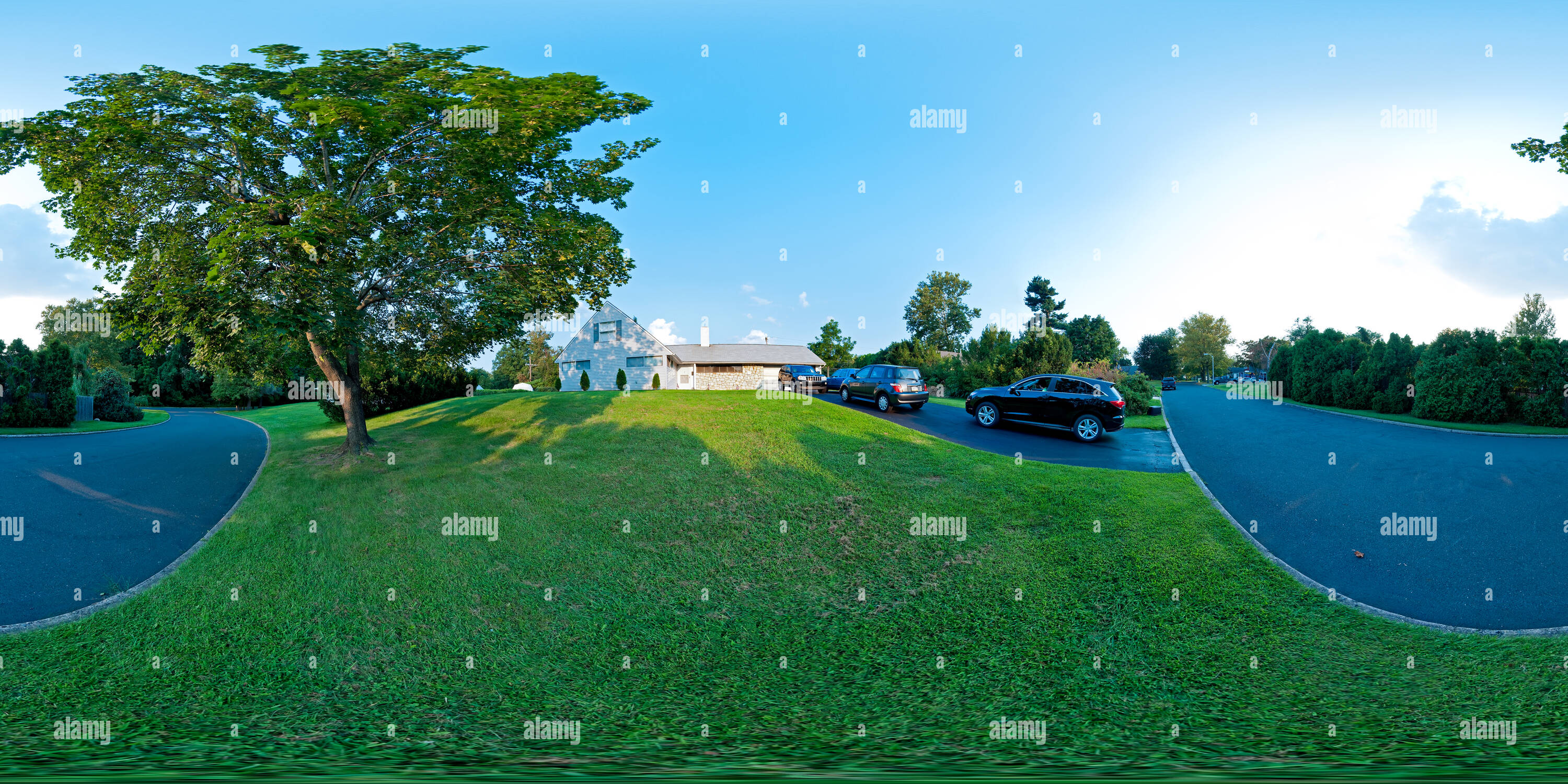 360 Grad Panorama Ansicht von Levittown