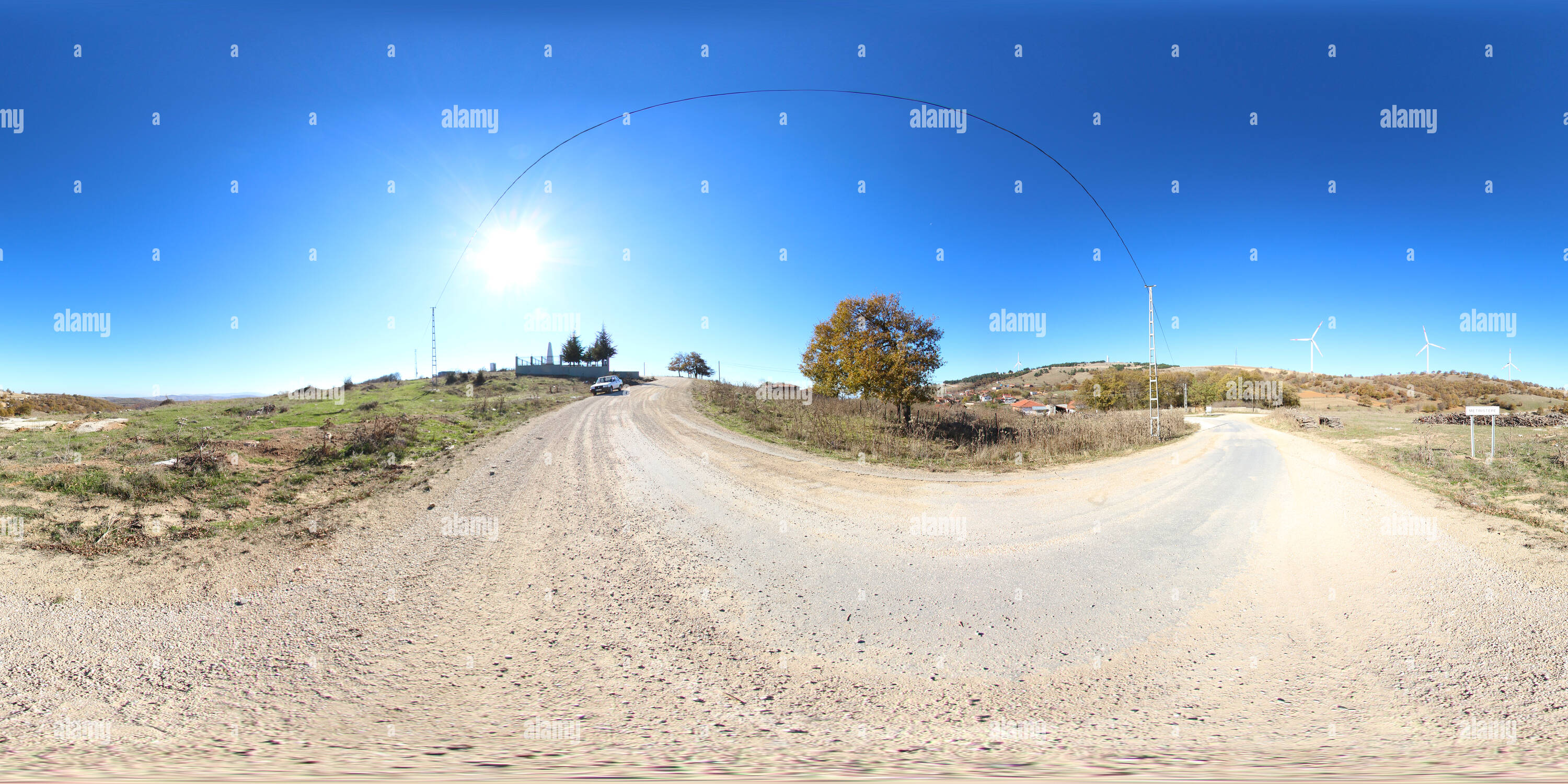 360 Grad Panorama Ansicht von 246213 - Metristepe Köyü Yolu - bilecik Sanal Tur