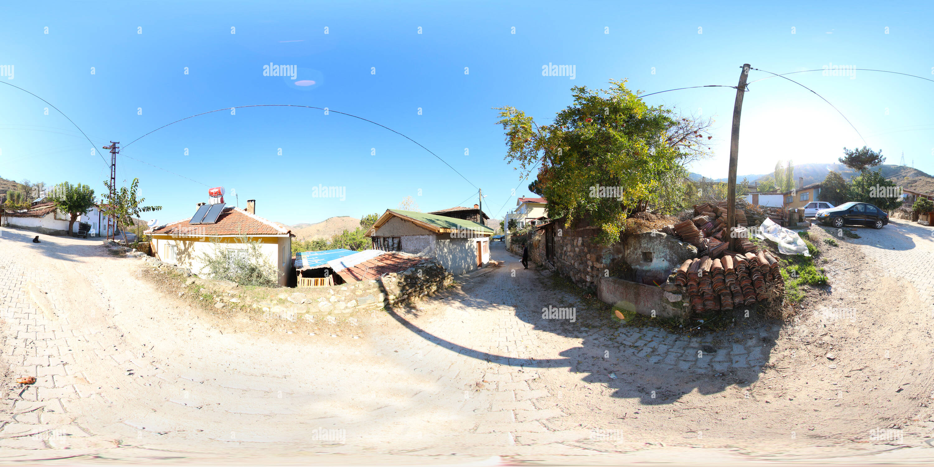 360 Grad Panorama Ansicht von 246089 - Başköy Köyiçi - bilecik Sanal Tur