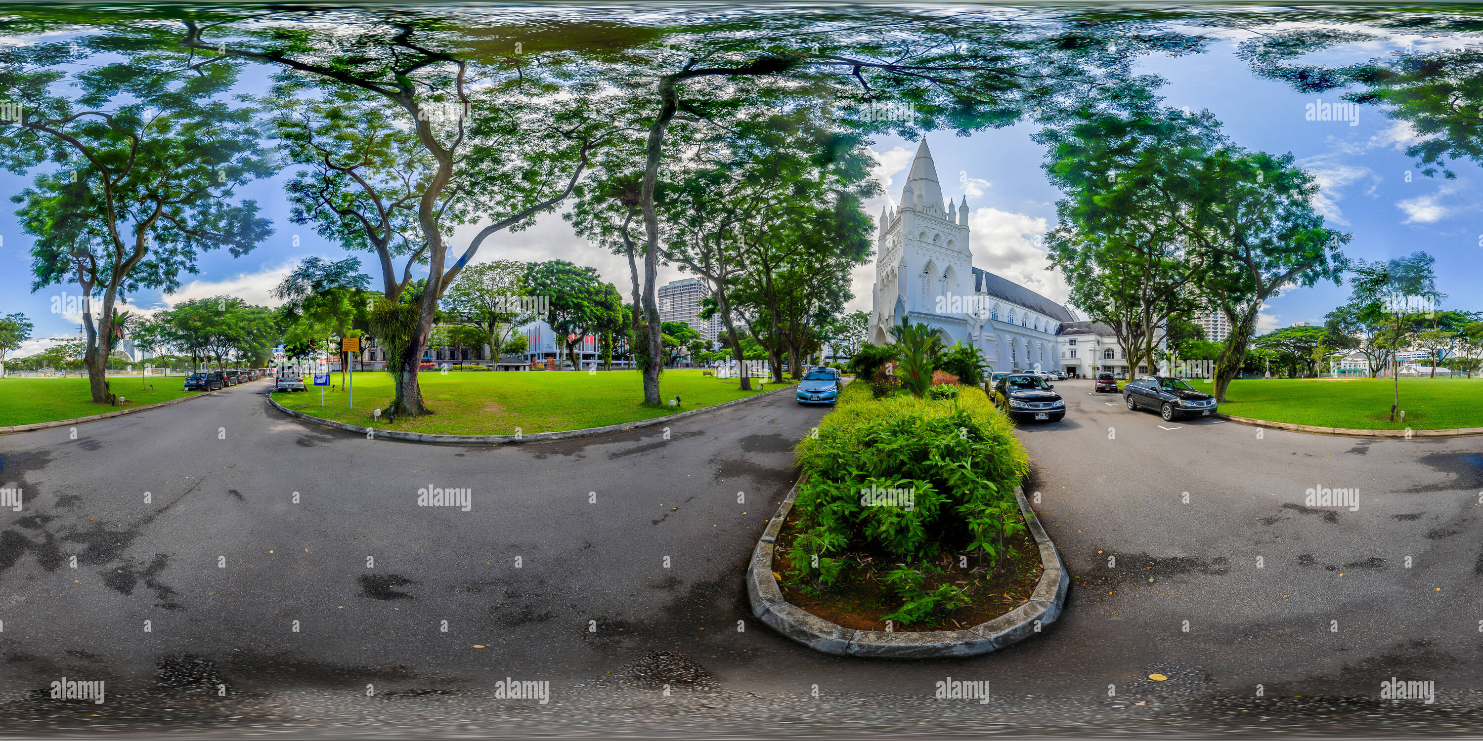 360 Grad Panorama Ansicht von Saint Andrew's Cathedral
