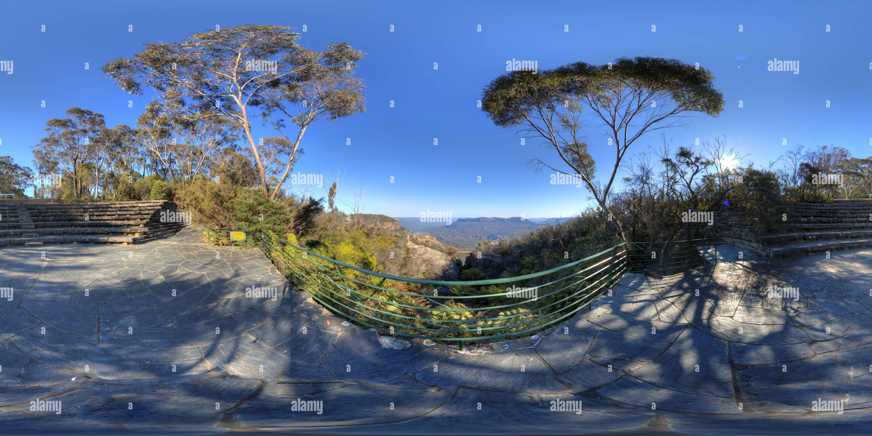 360 Grad Panorama Ansicht von Dem Ausblick auf Leura:)