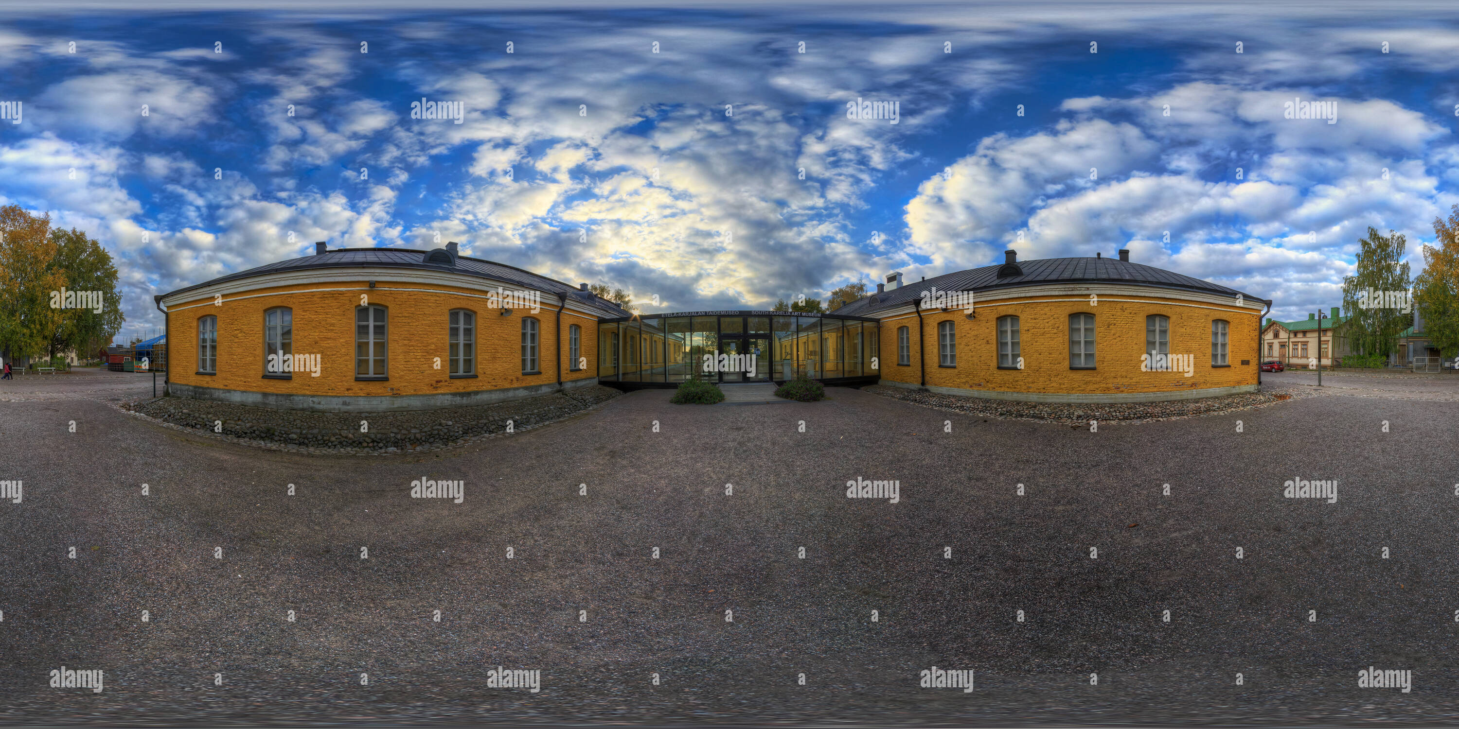360 Grad Panorama Ansicht von South-Karelia Art Museum