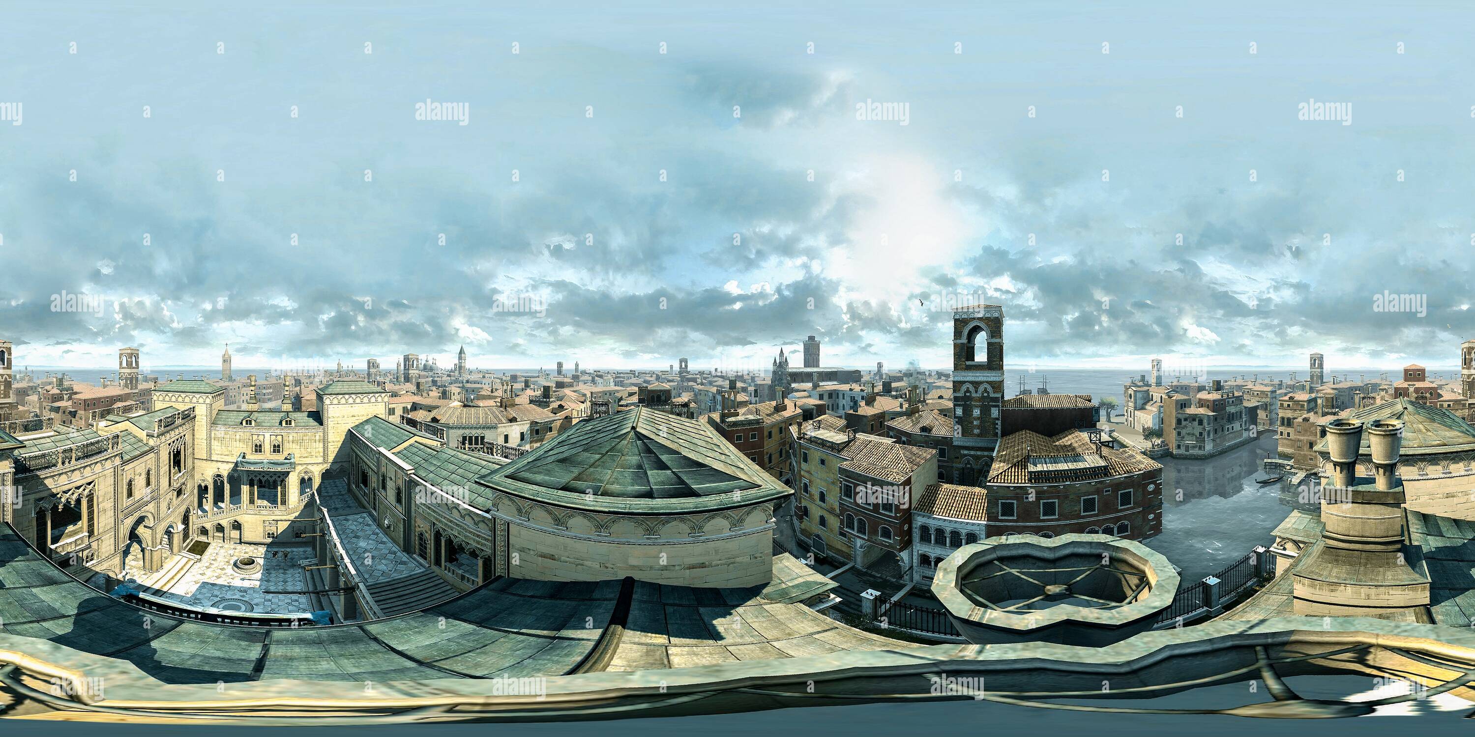 360 Grad Panorama Ansicht von Assassins Creed 13.