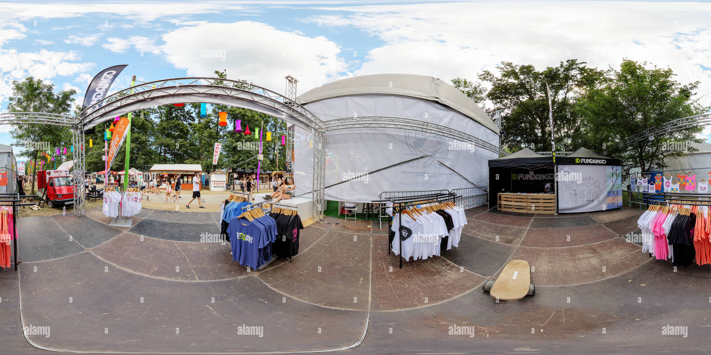 360 Grad Panorama Ansicht von Balaton Sound Nappall Volt Festival 2016 48