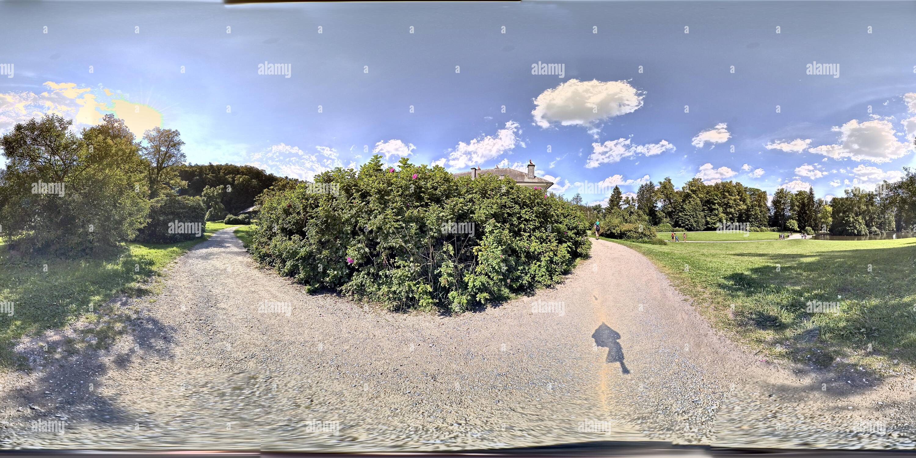 360 Grad Panorama Ansicht von Zamek Velke Losiny O