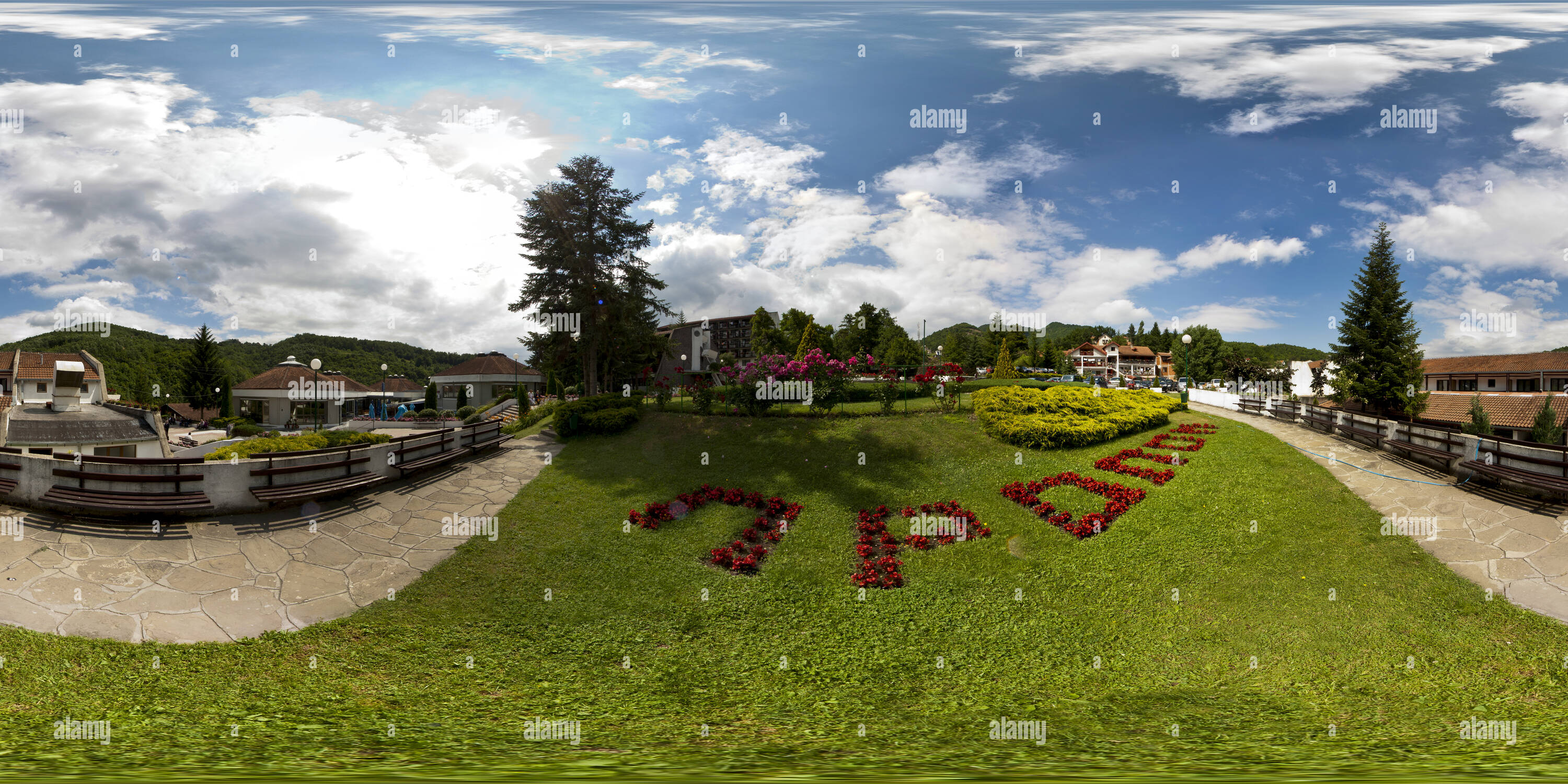 360 Grad Panorama Ansicht von Prolom Spa - Nummer 2