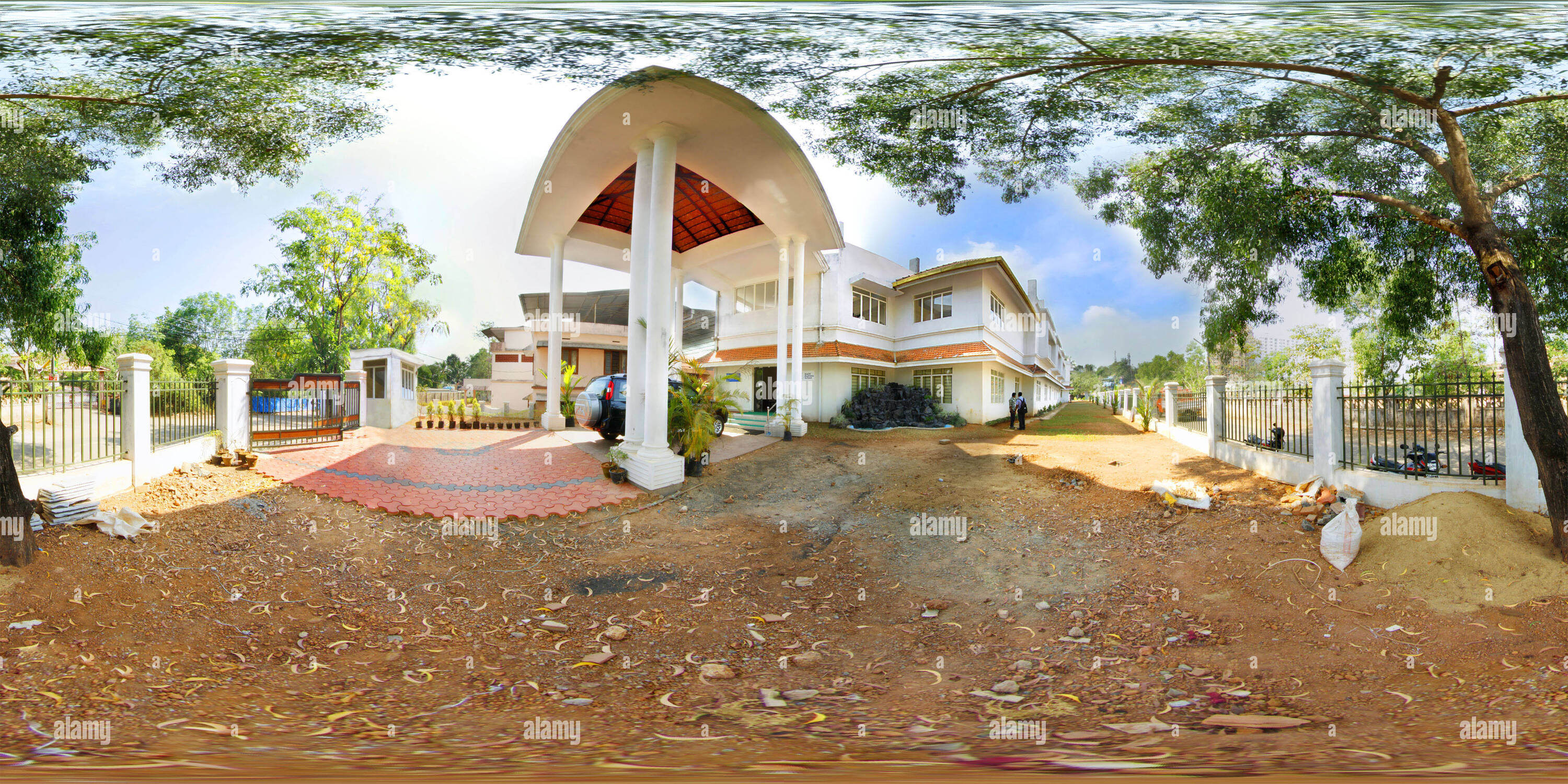 360 Grad Panorama Ansicht von Kochi Business School 360 Grad Ansicht von siril Thomas