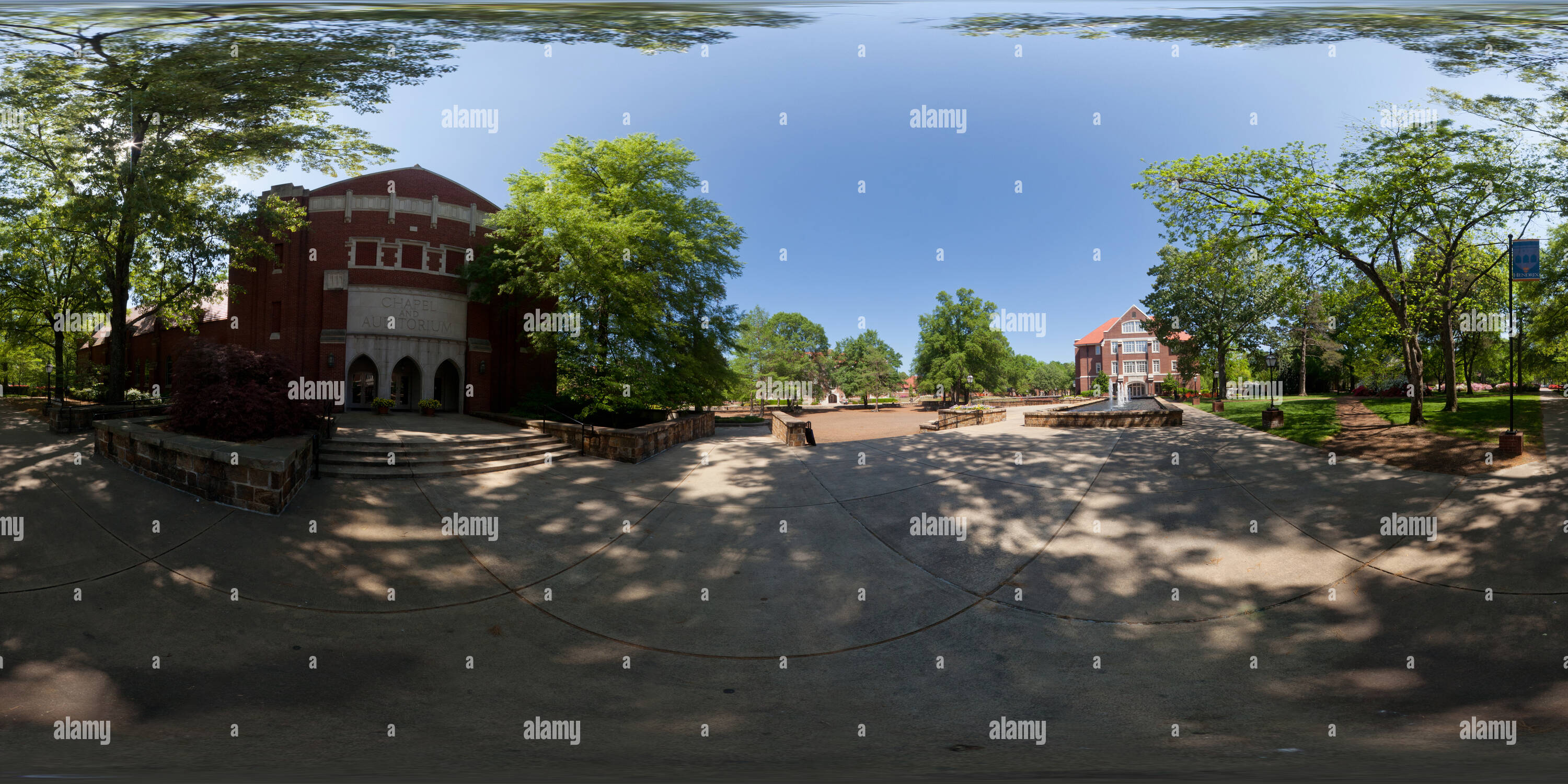 360 Grad Panorama Ansicht von Hendrix Hochschule: Butler Plaza