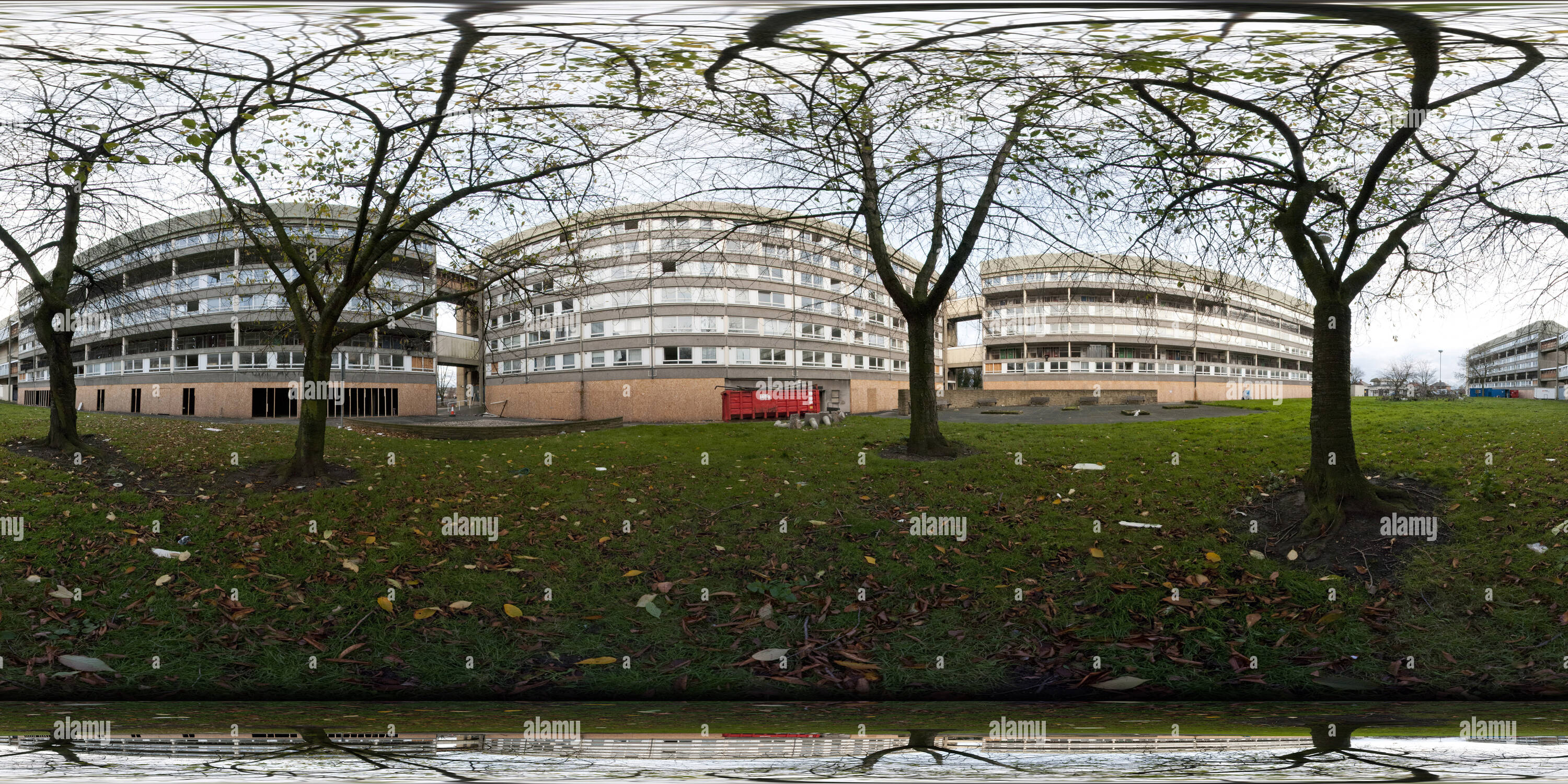 360 Grad Panorama Ansicht von Hof - Hahnemann, Southwick, Sunderland