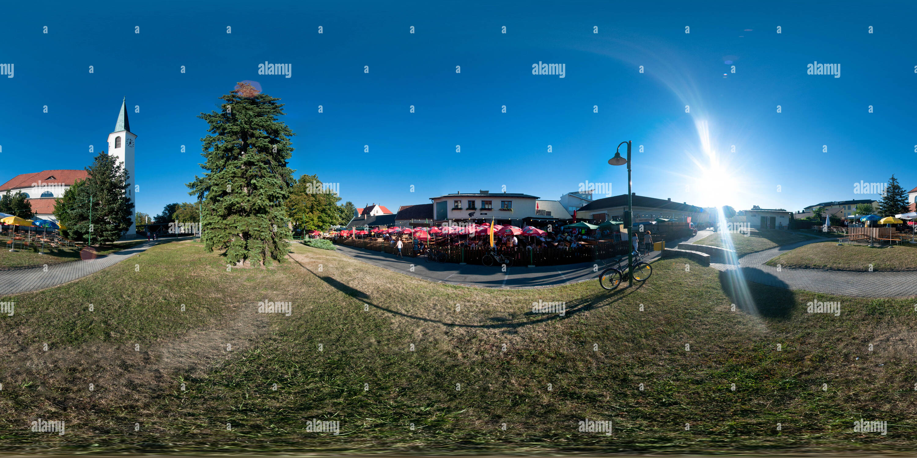 360 Grad Panorama Ansicht von Weinfeste 2013