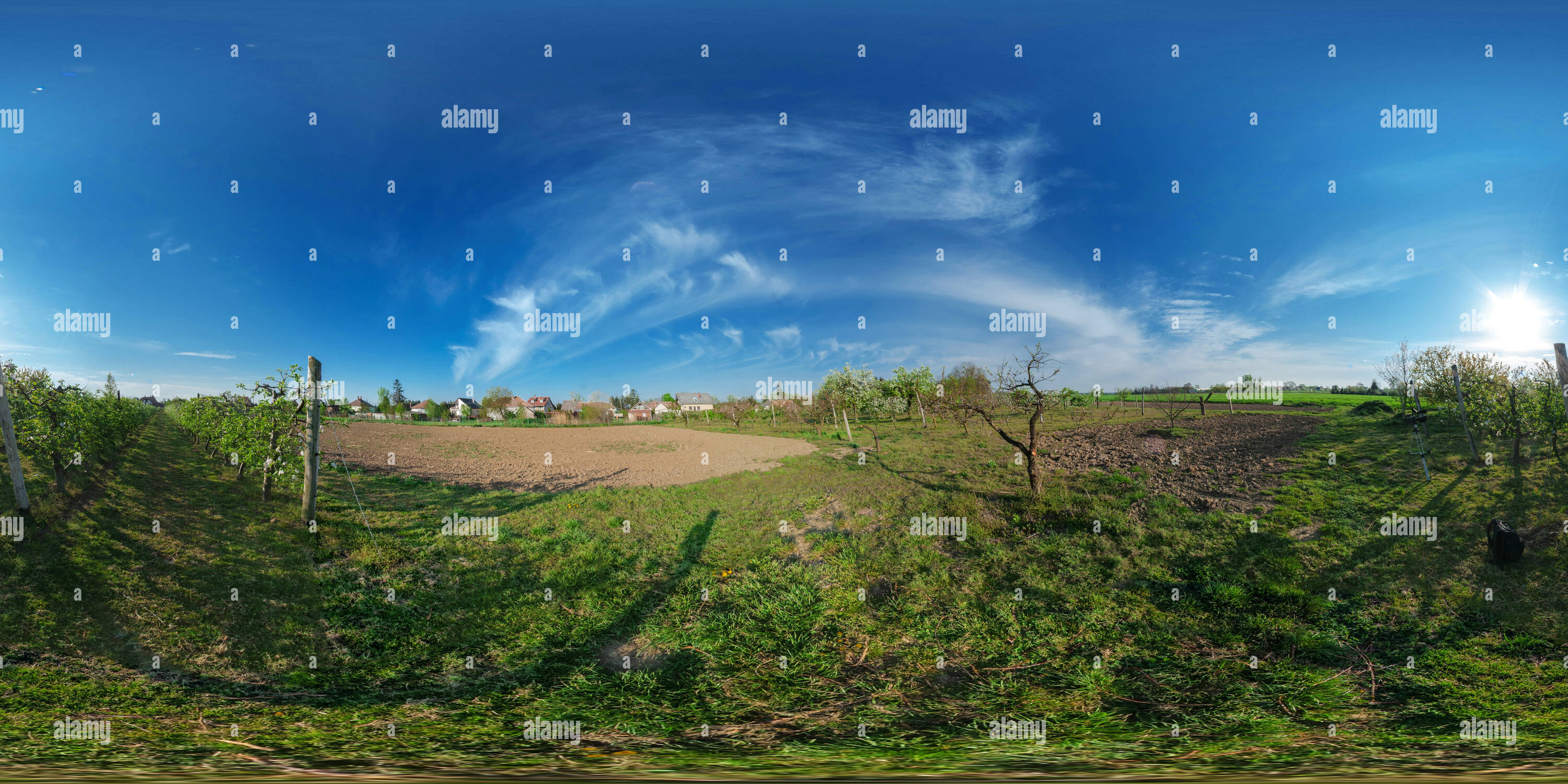 360 Grad Panorama Ansicht von Apple Welt 2