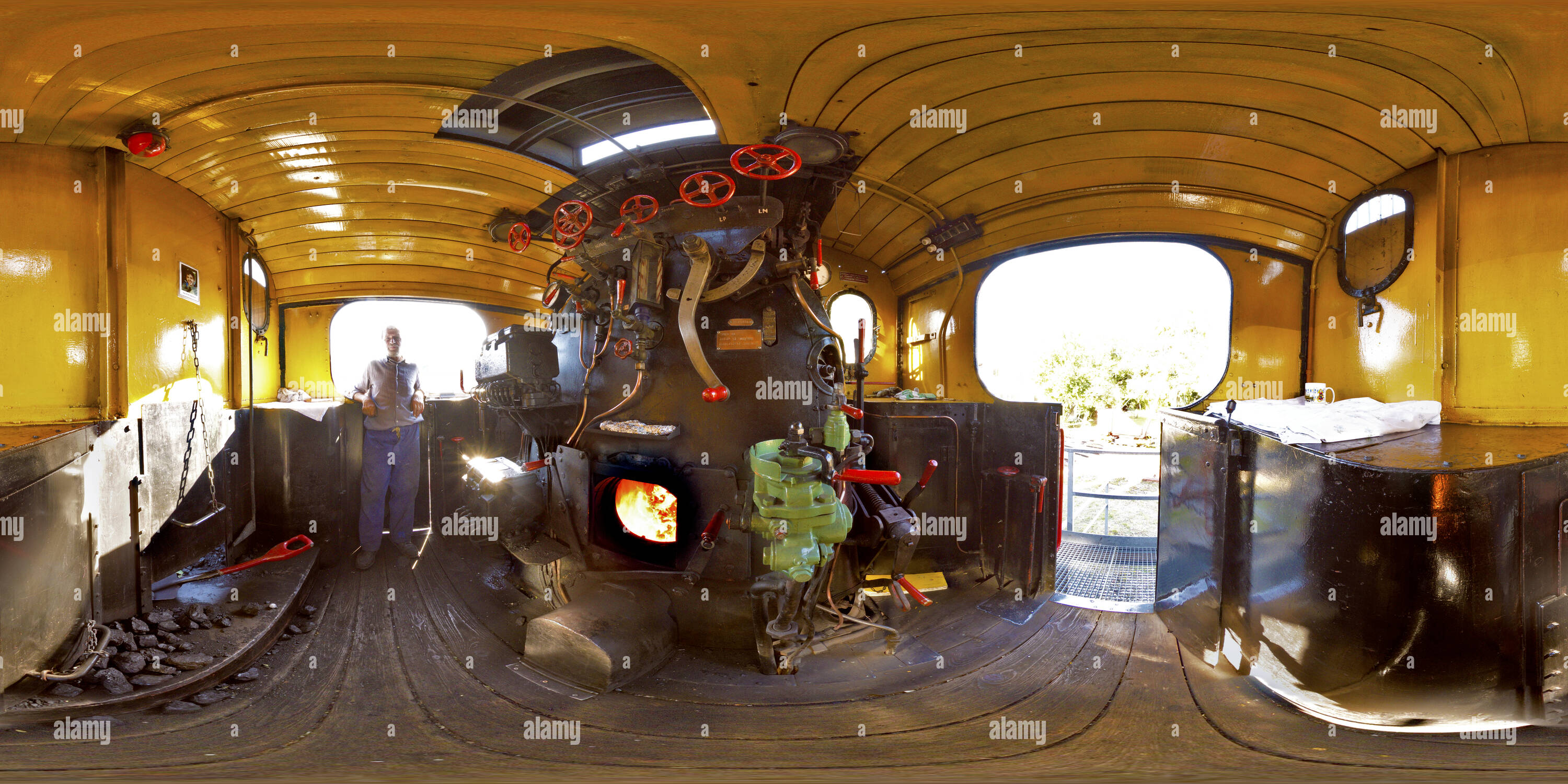 360 Grad Panorama Ansicht von Schwechat (AUT) Railway Museum 20180930 (4)