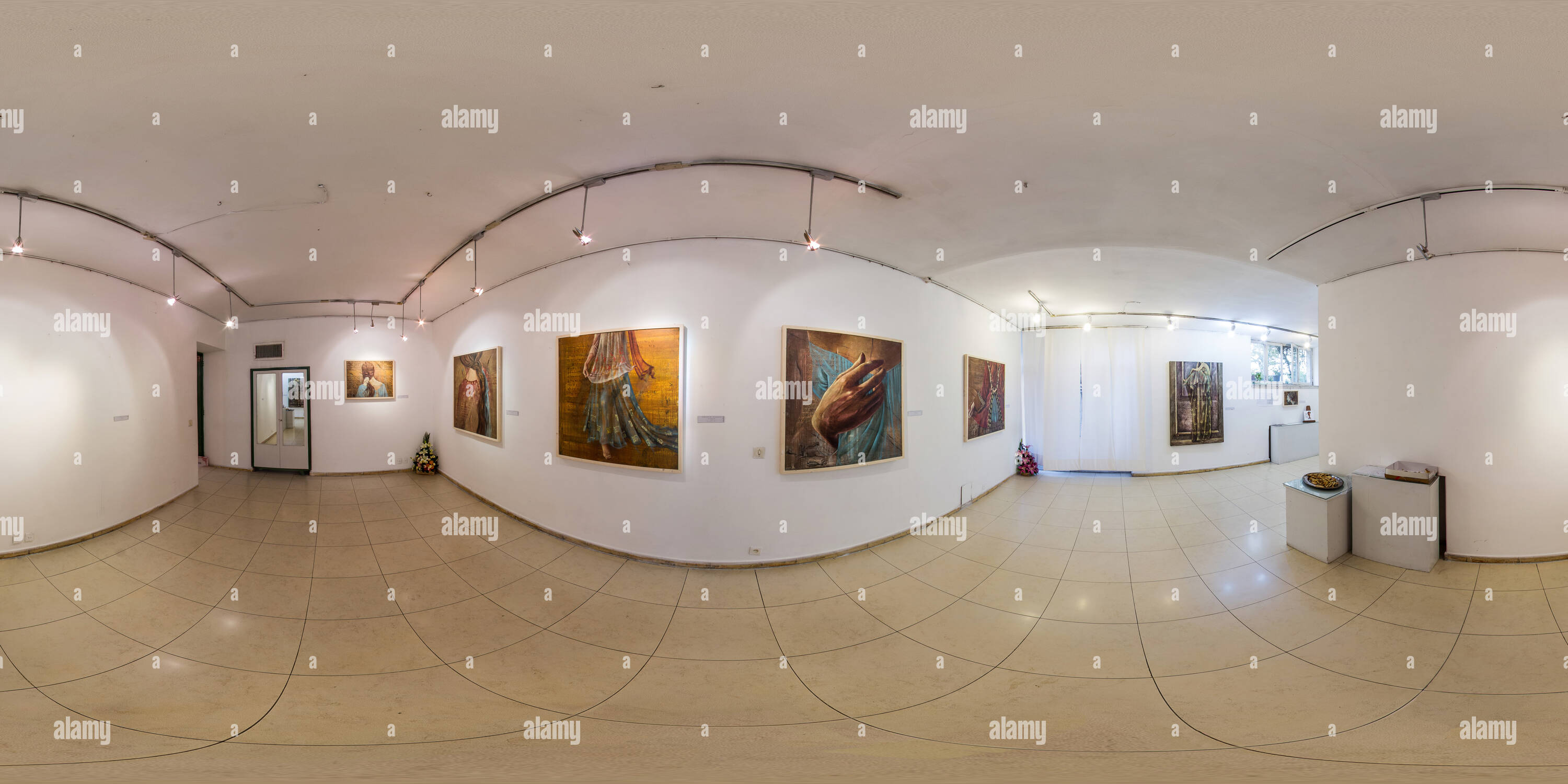 360 Grad Panorama Ansicht von Haftsamar Art Gallery Jun 2015 Saeid Chavari, 02.