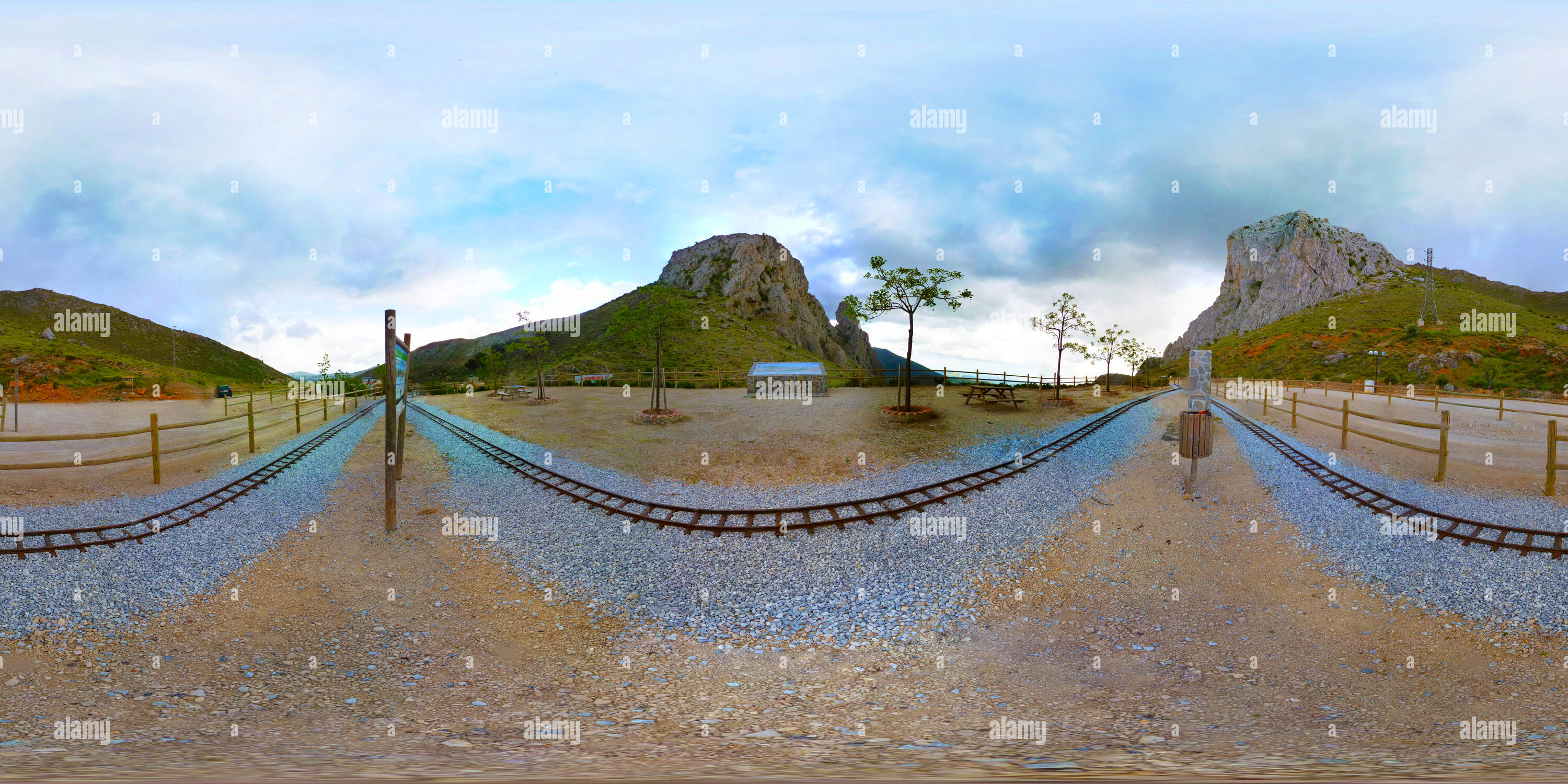 360 Grad Panorama Ansicht von Mirador