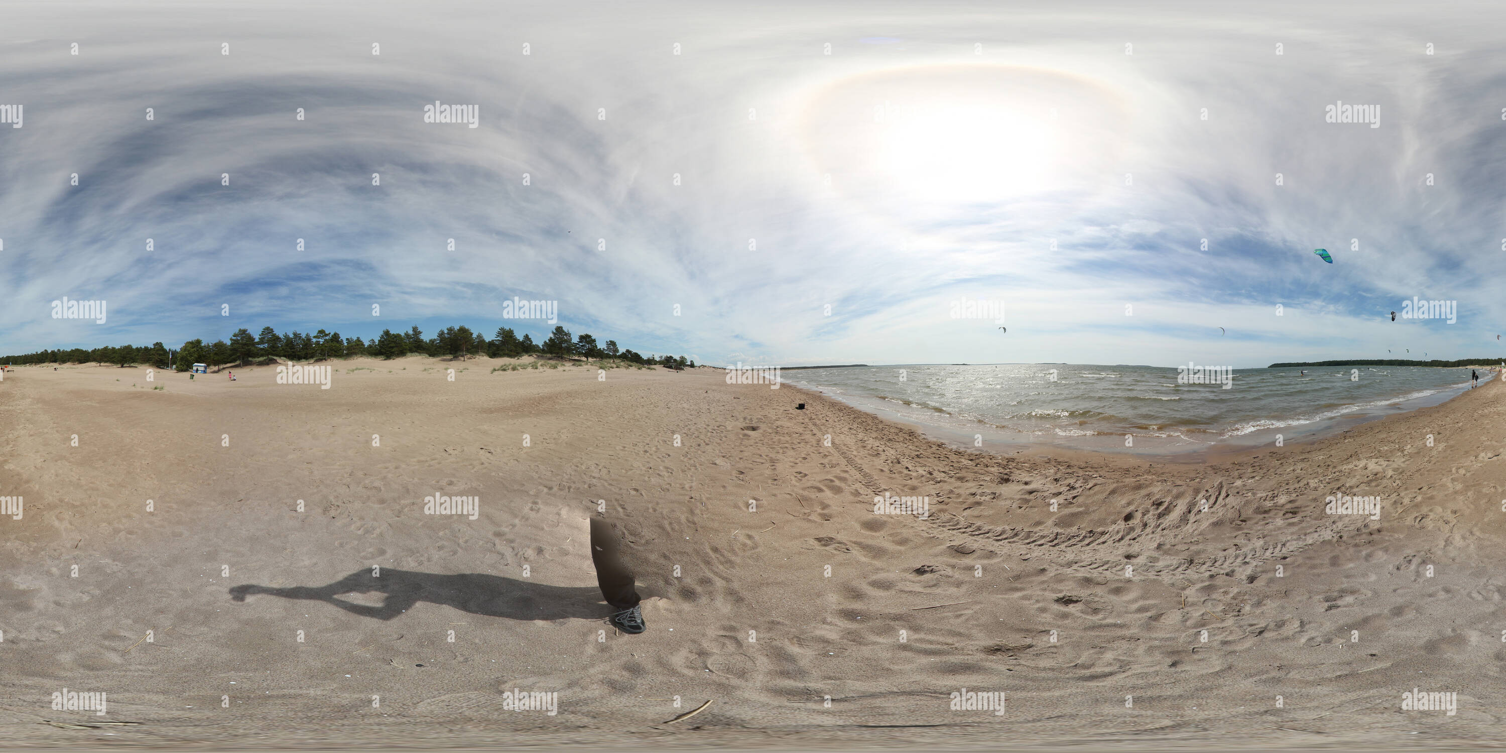 360 Grad Panorama Ansicht von Yyteri