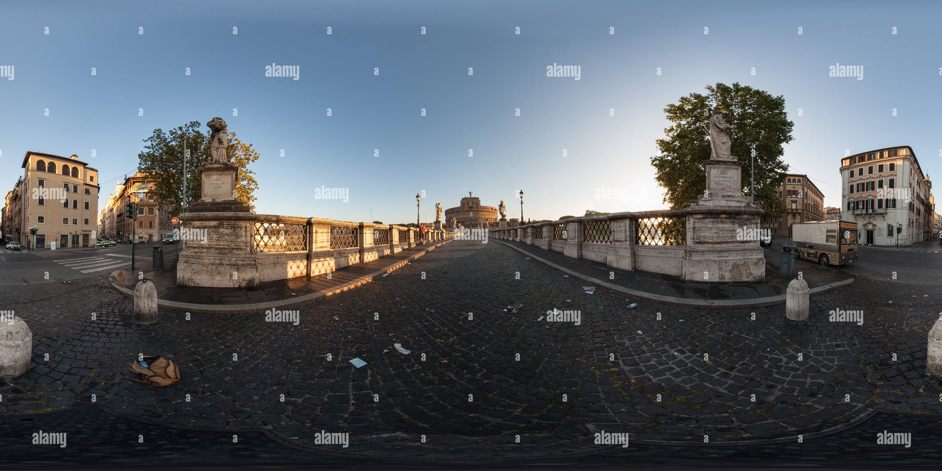 360 Grad Panorama Ansicht von Ponte S.Angelo