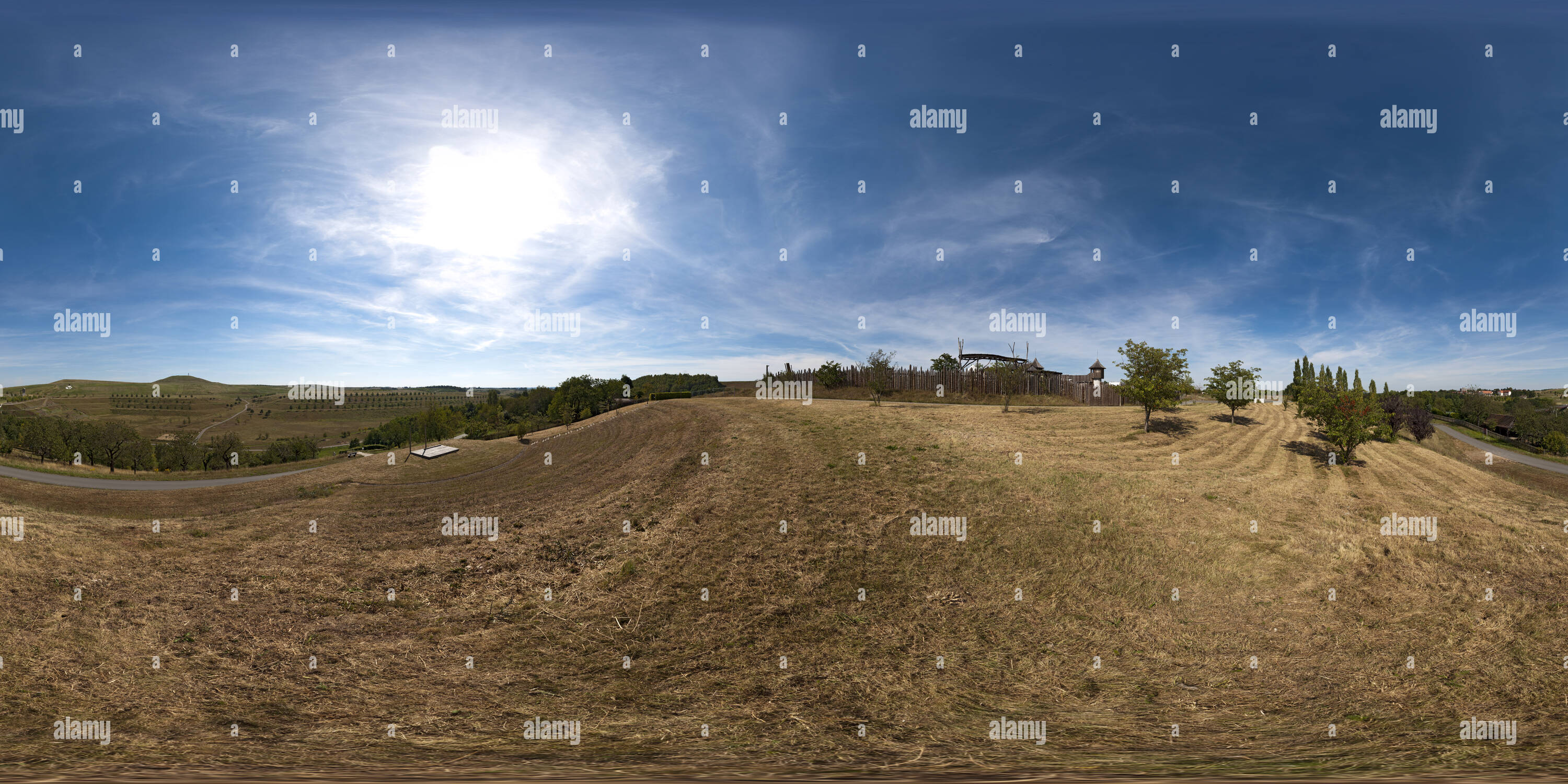 360 Grad Panorama Ansicht von Die neue Landschaft Ronneburg 1.