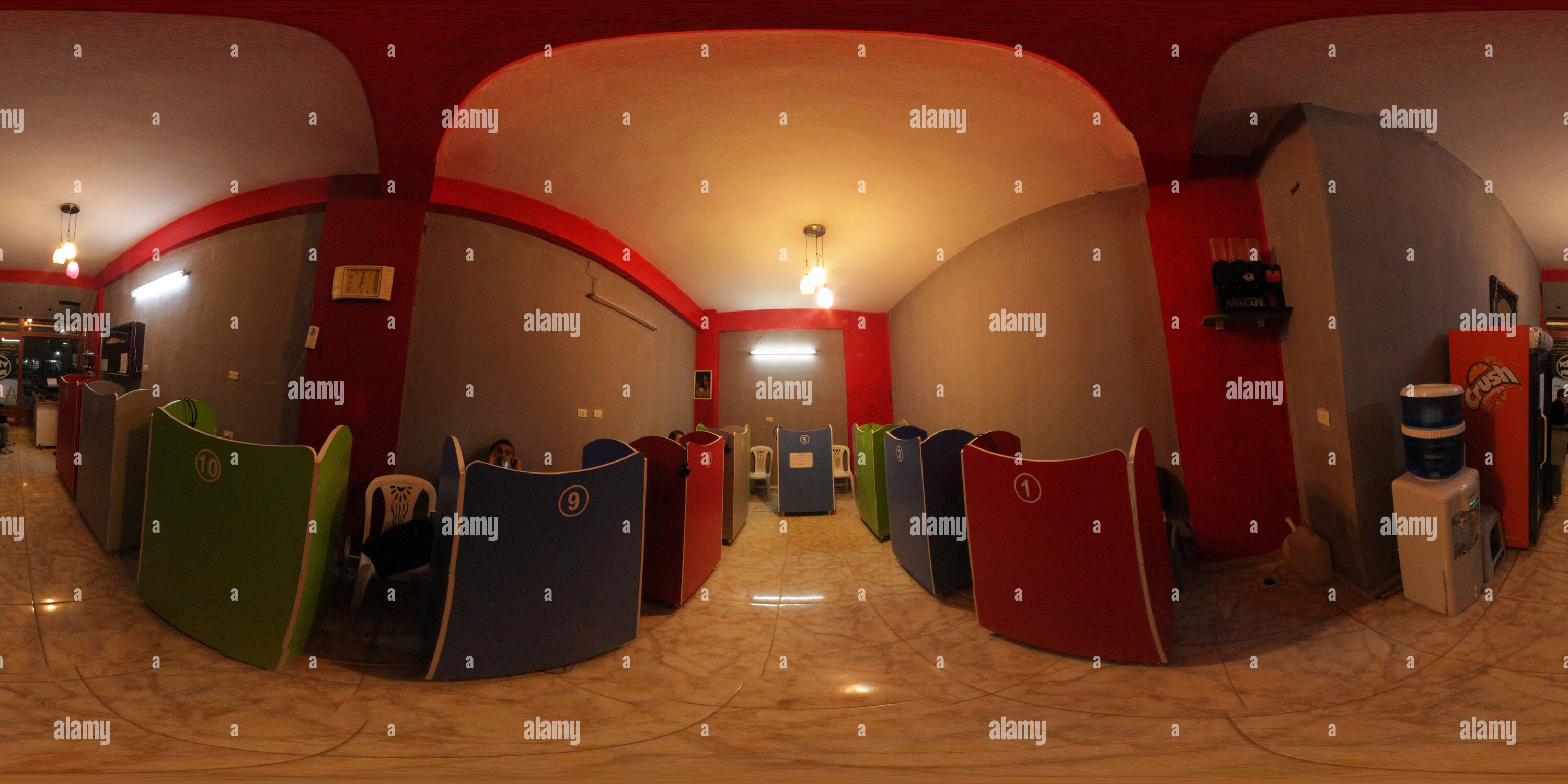 360 Grad Panorama Ansicht von Fin-Net