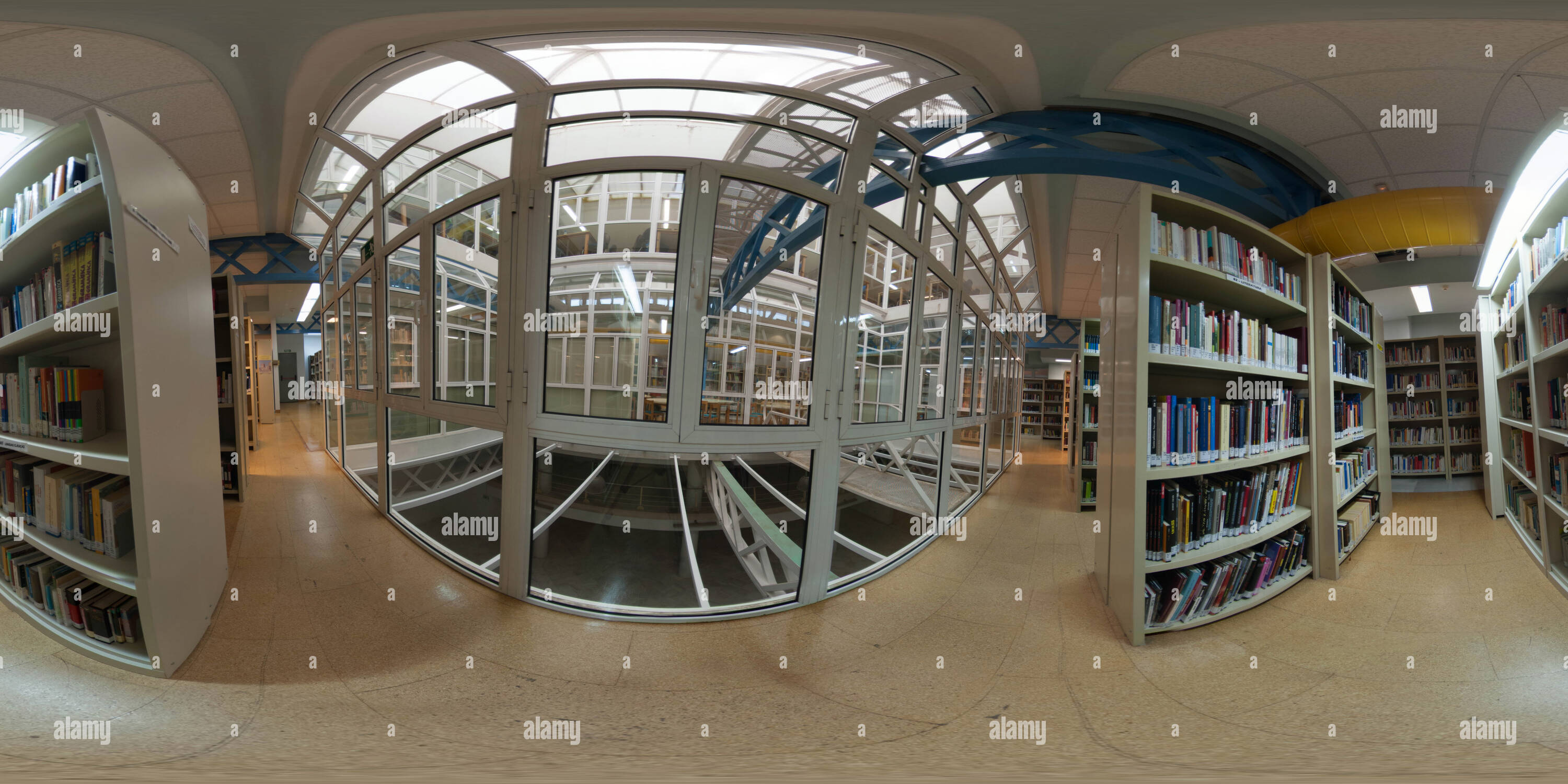 360 Grad Panorama Ansicht von Biblioteca El Puerto de Santa María