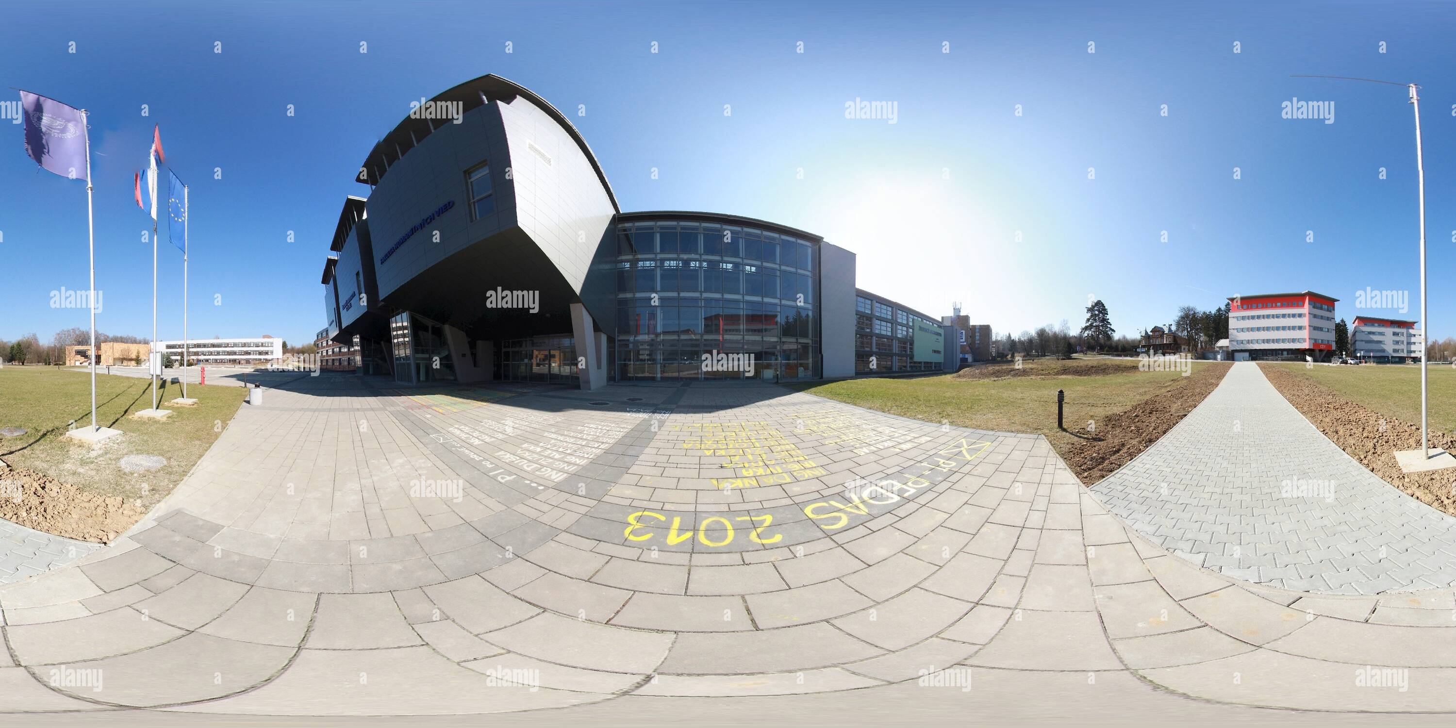 360 Grad Panorama Ansicht von Žilinská Universität