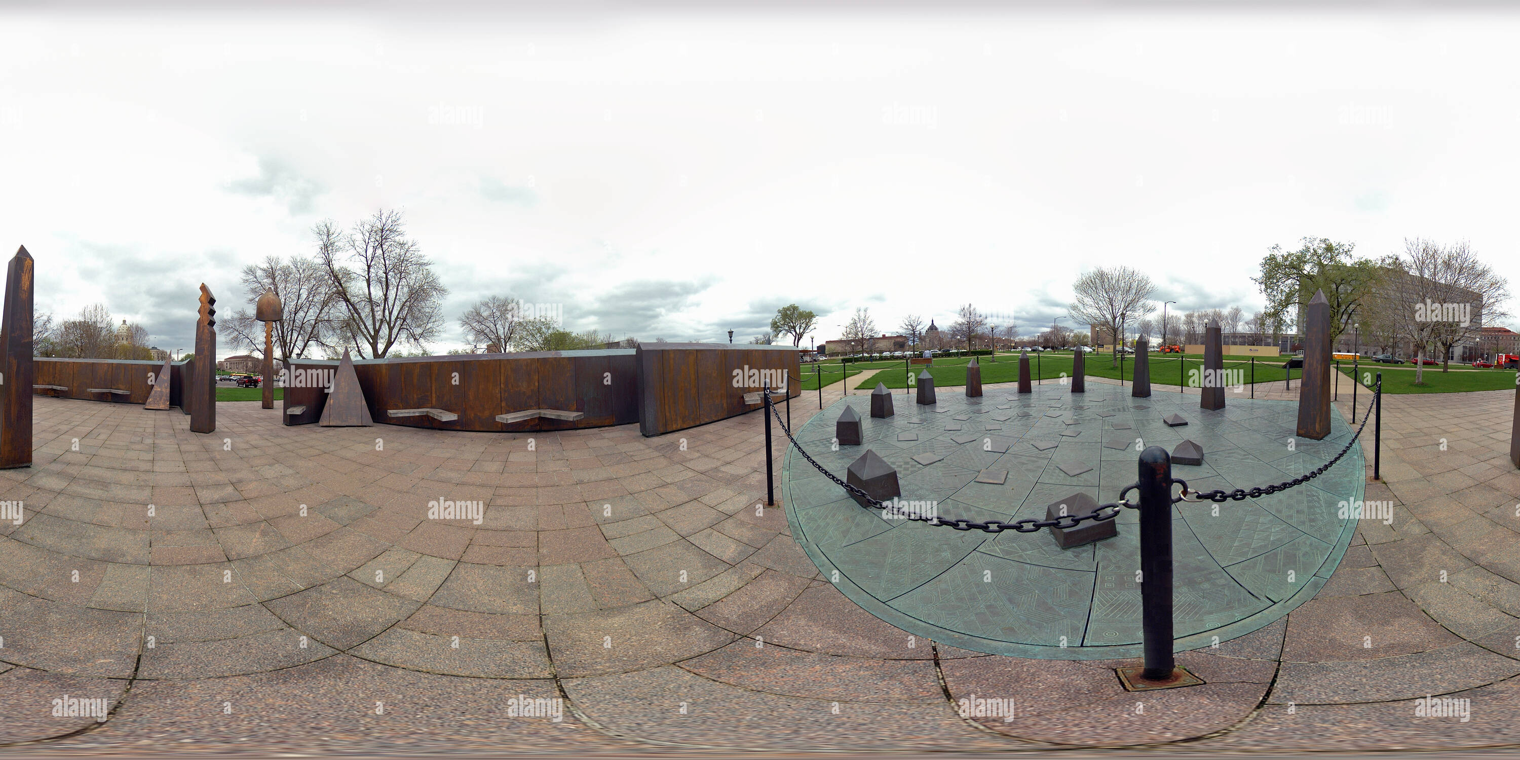 360 Grad Panorama Ansicht von ROY WILKINS MEMORIAL