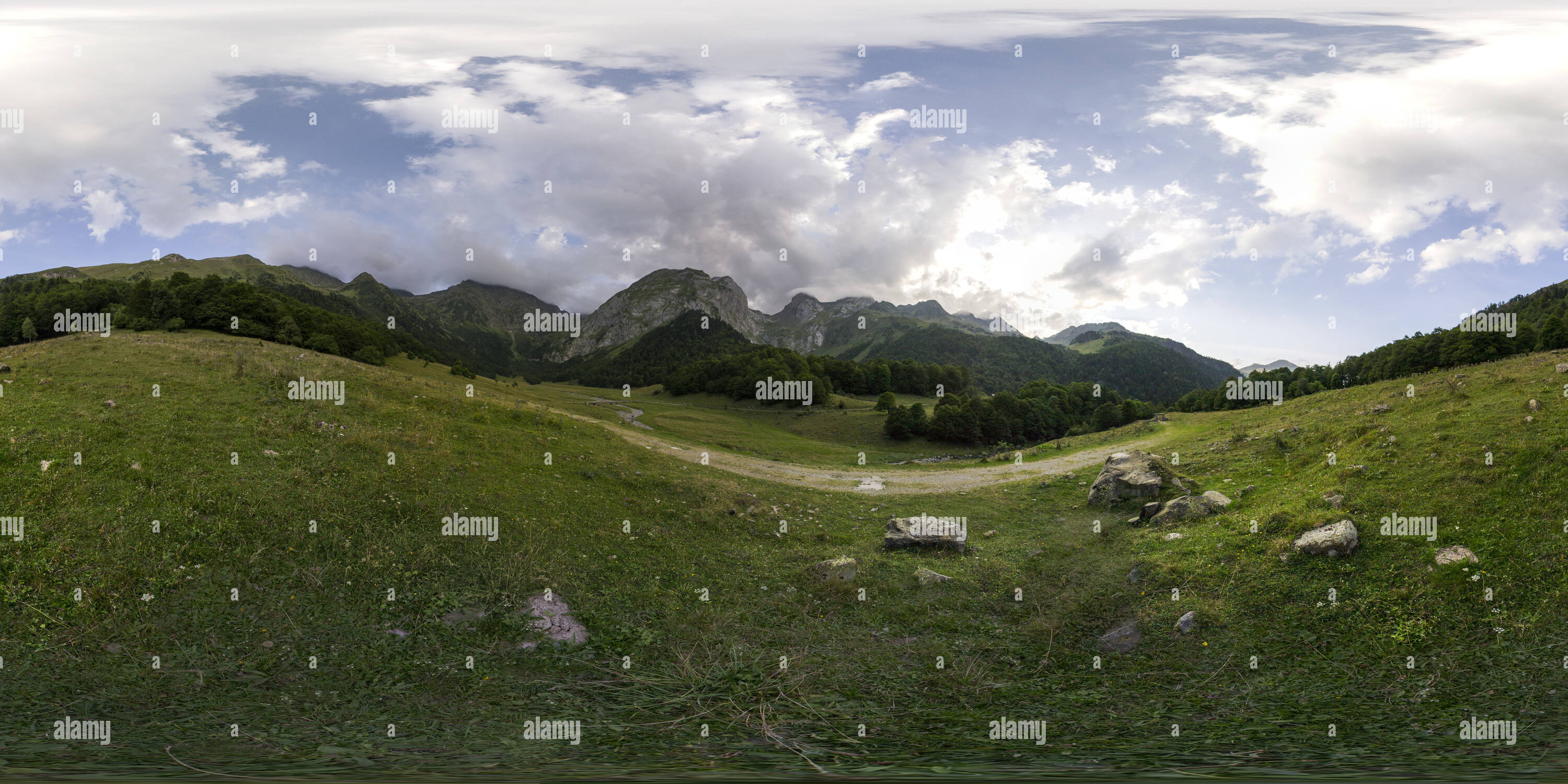 360 Grad Panorama Ansicht von Artiga de Lin