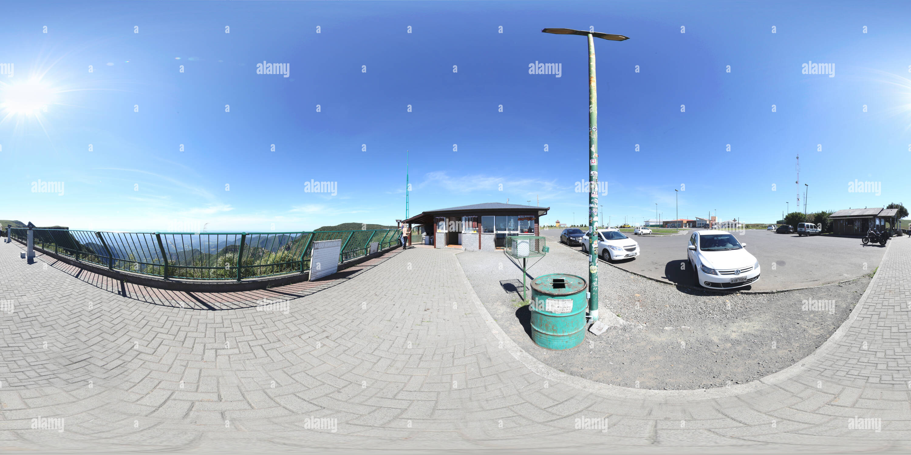 360 °Ansicht auf 2 Sicht der Serra do Rio do Rastro Alamy