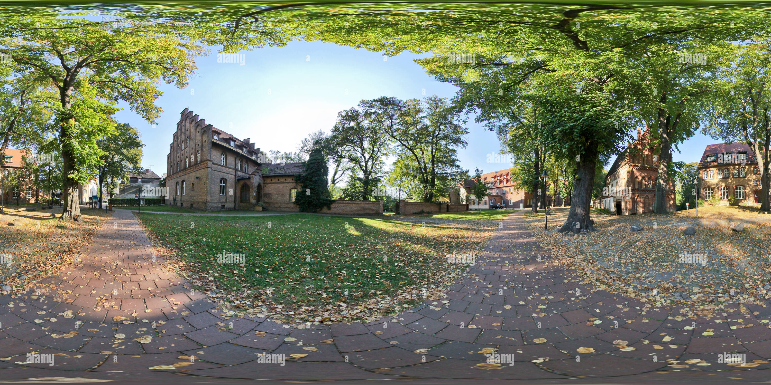 360 Grad Panorama Ansicht von Kloster Lehnin