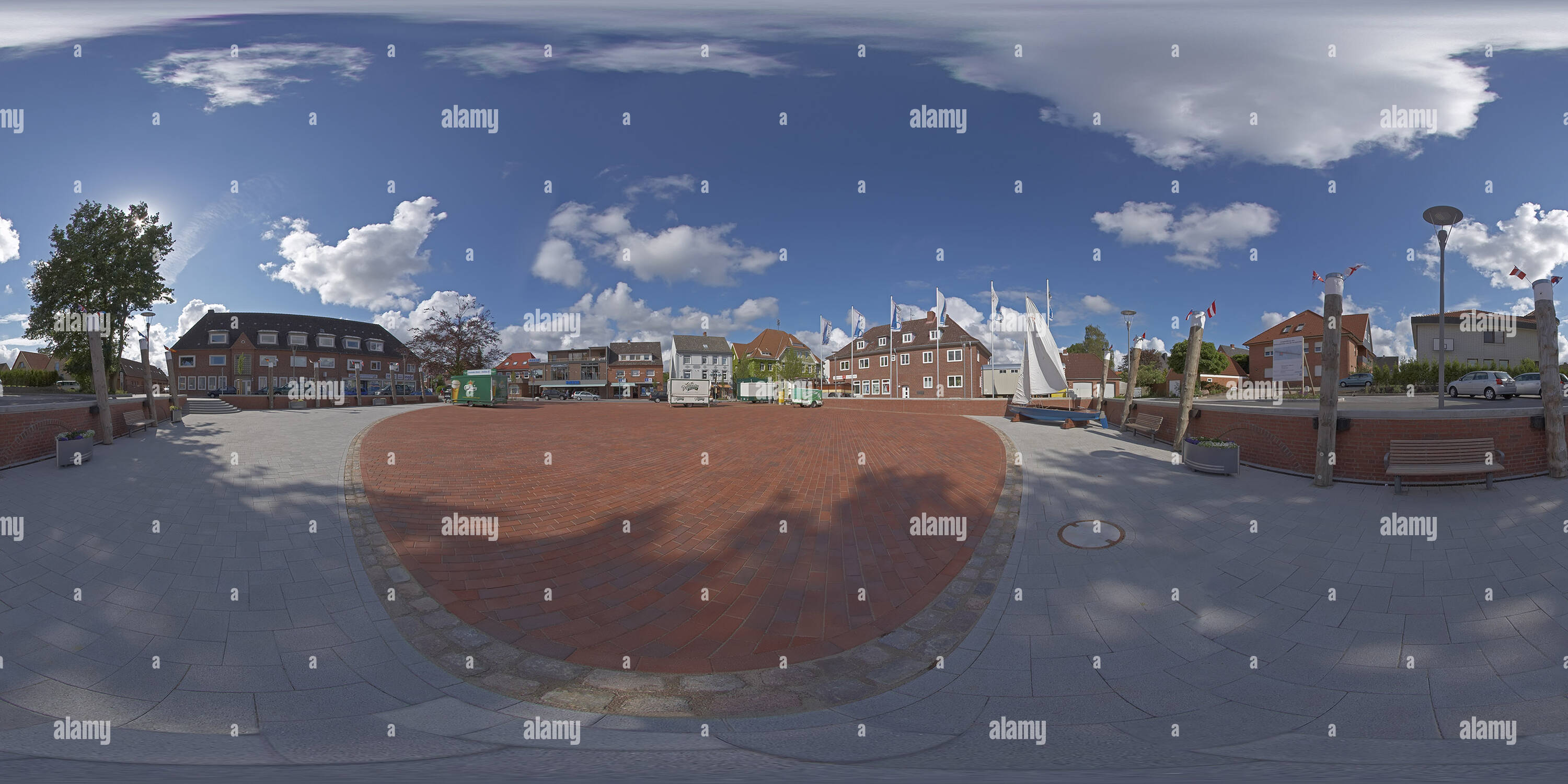 Vista panorámica en 360 grados de Rathausplatz