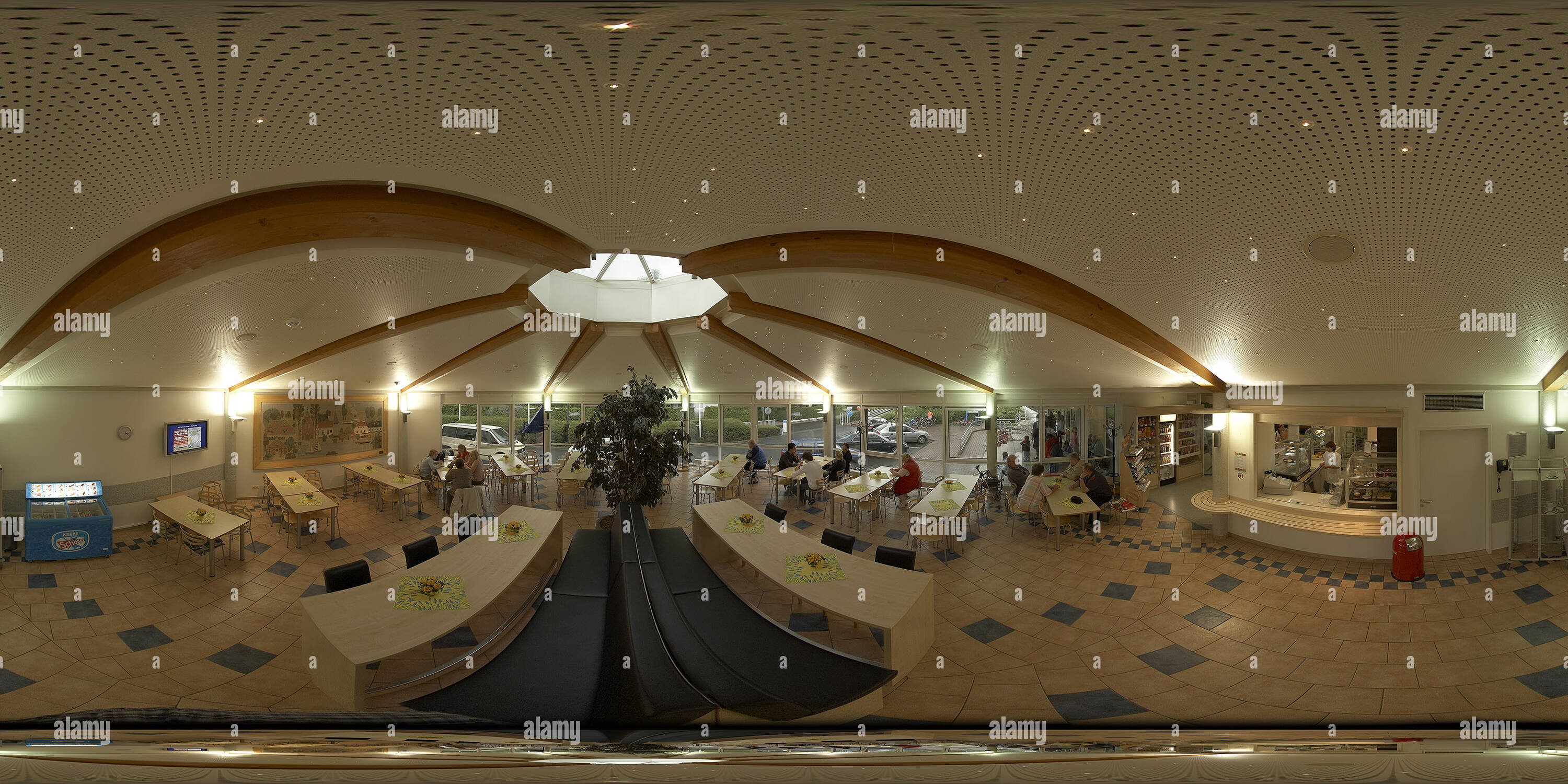 Vista panorámica en 360 grados de WKK IM (cafetería)