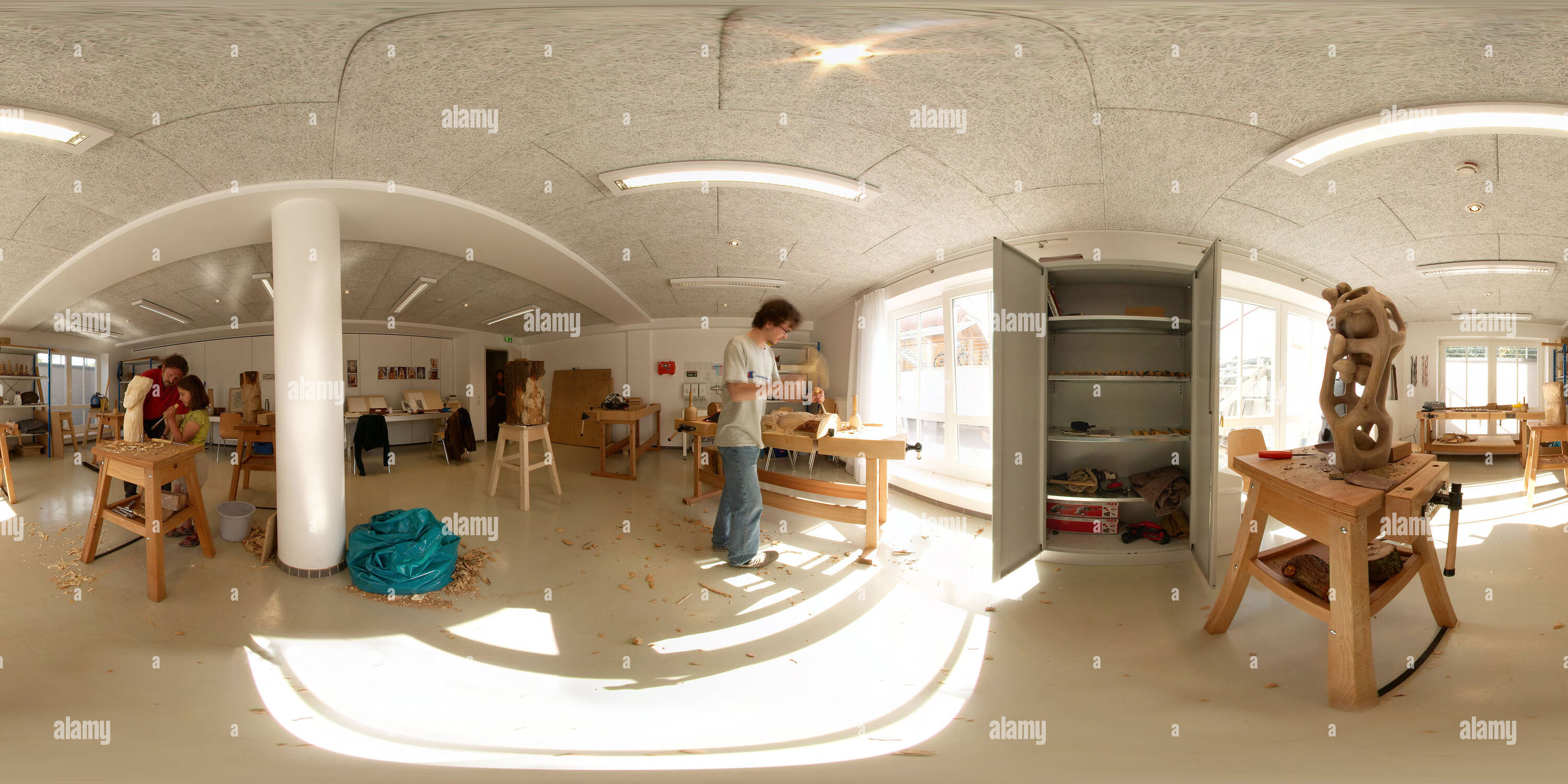 Vista panorámica en 360 grados de Ateliers im Künstlerhaus