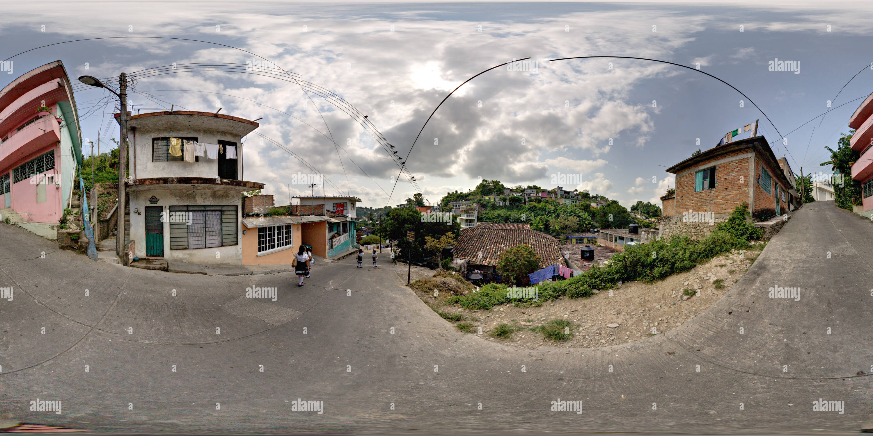 Vista panorámica en 360 grados de Cjon Centenario, Papantla