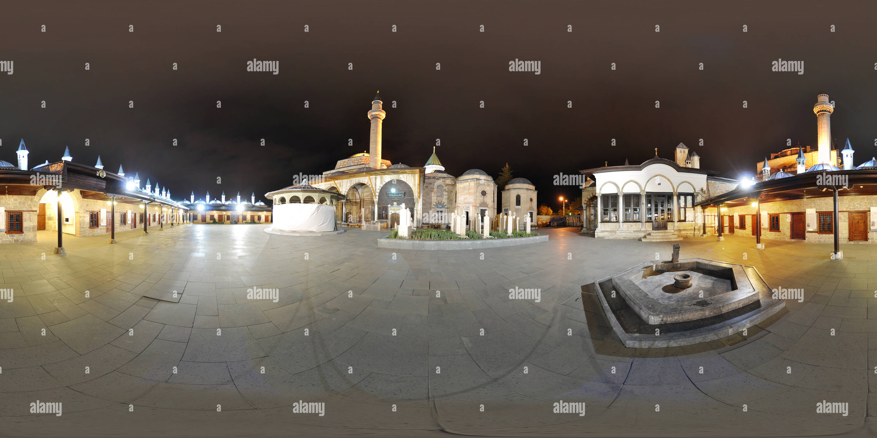 Vista panorámica en 360 grados de Mevlana