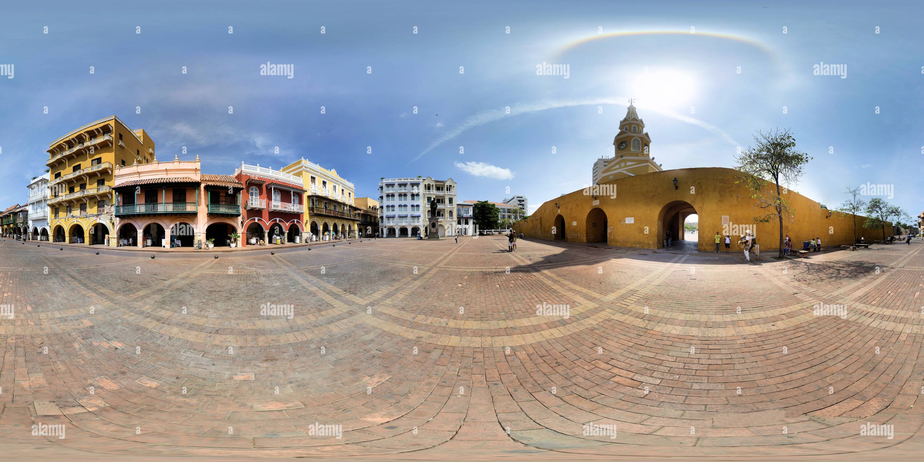 Vista de 360 grados de PLAZA DE LOS COCHES - Cartagena - Alamy