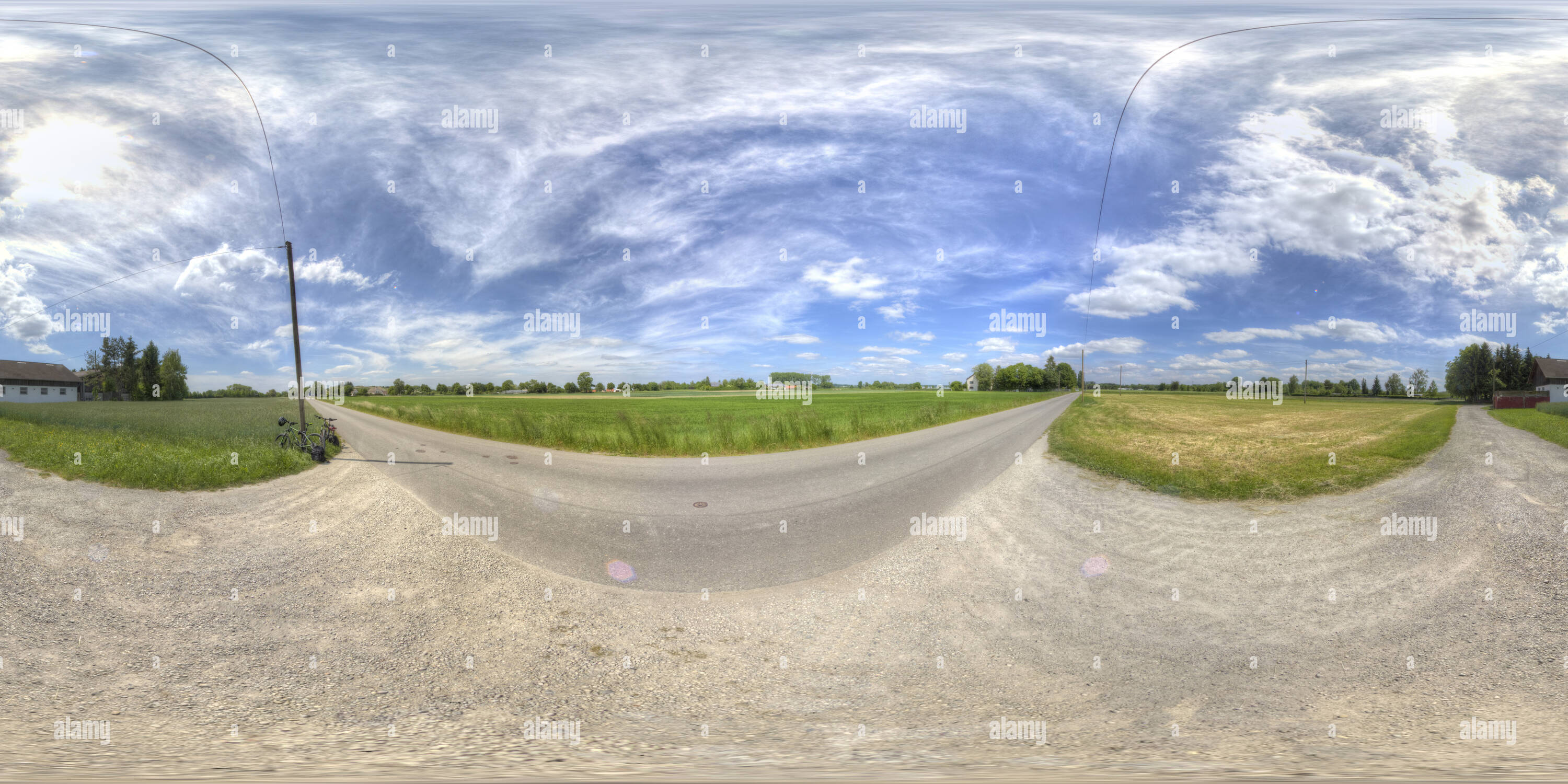 Vista panorámica en 360 grados de Neuburger Strasse Augsburg