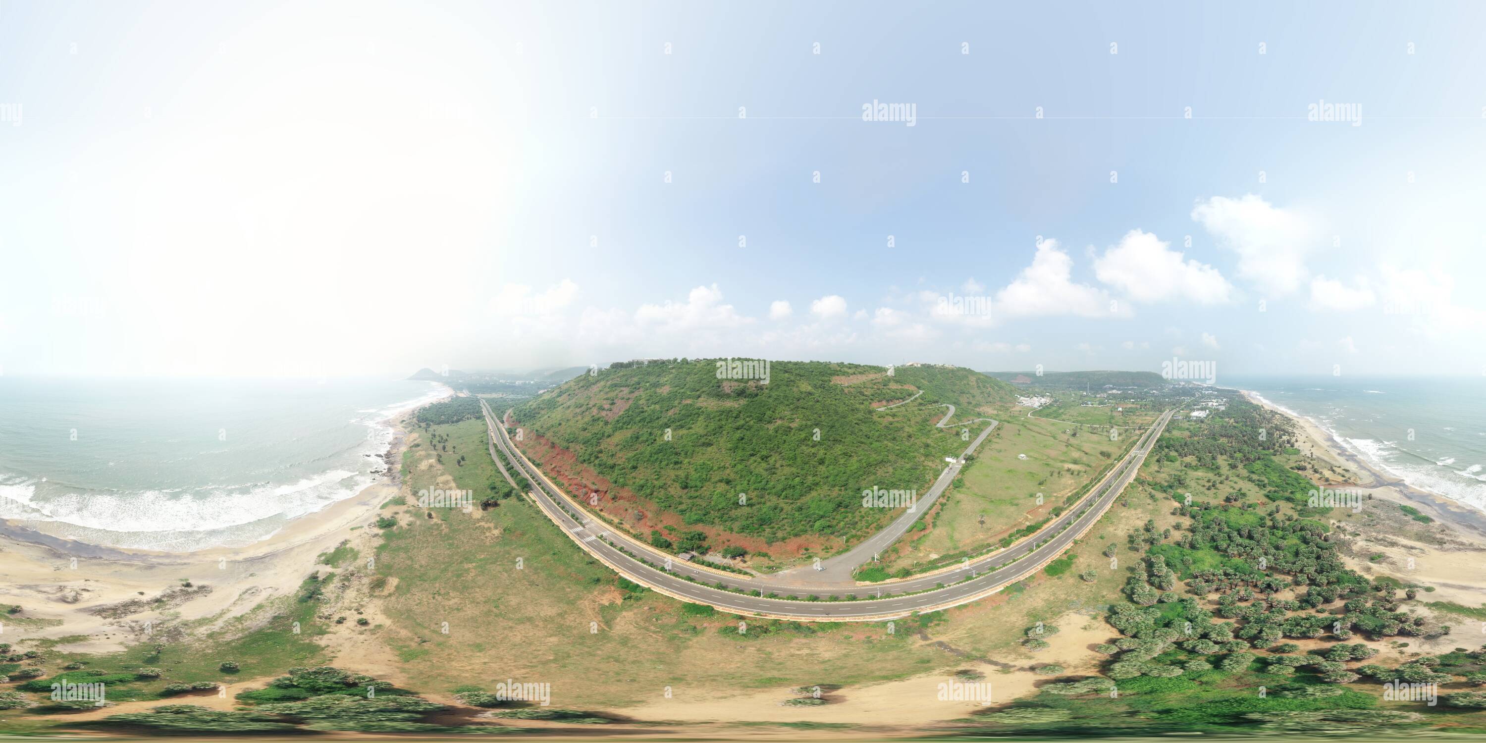 Vue panoramique à 360° de Film Ramanaidu Studios-Vizag