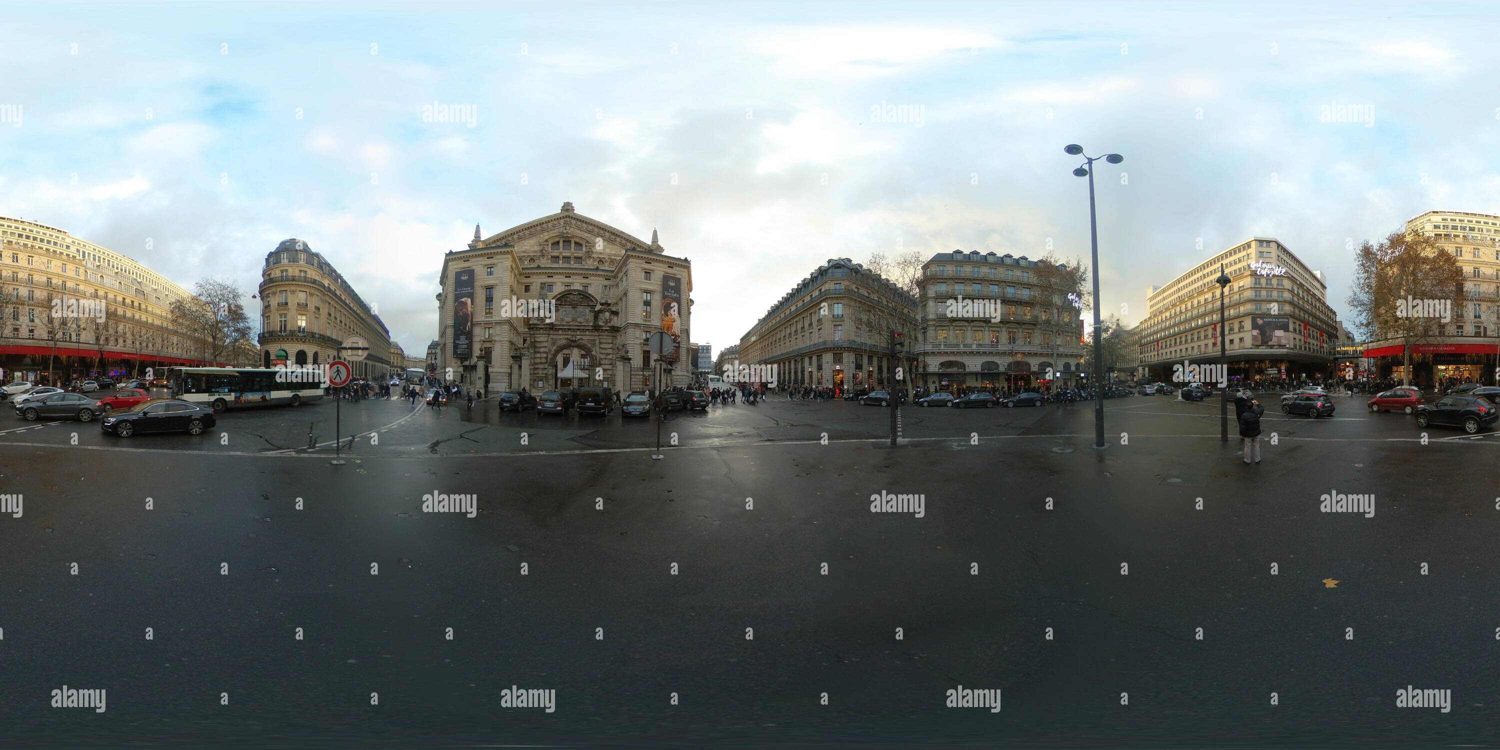 Vue panoramique à 360° de France