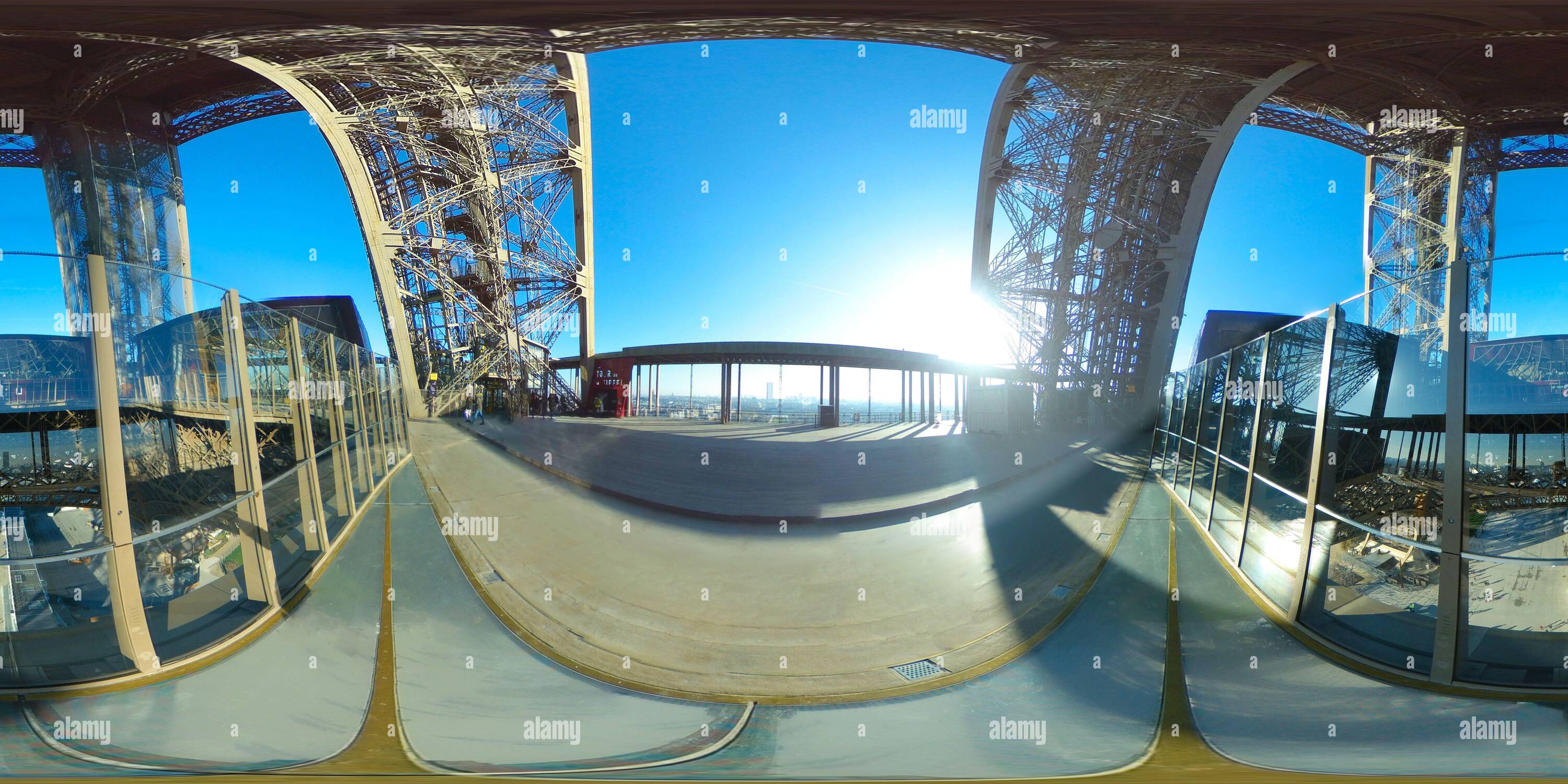 Vue panoramique à 360° de France