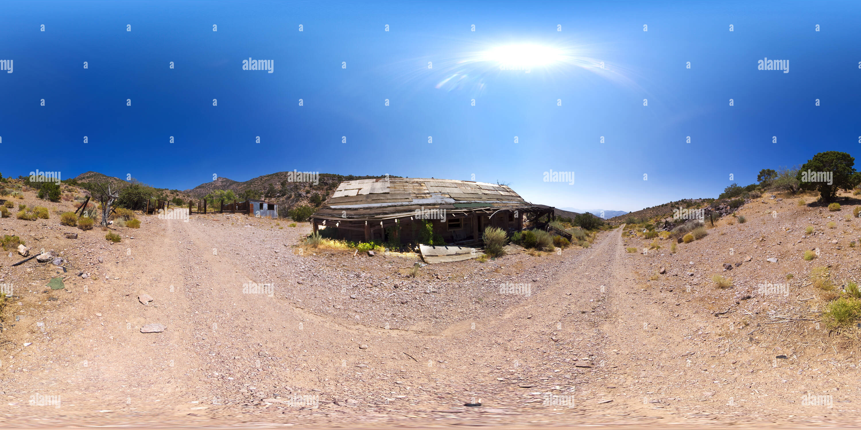 Vue panoramique à 360° de Beck Ranch - cabine principale