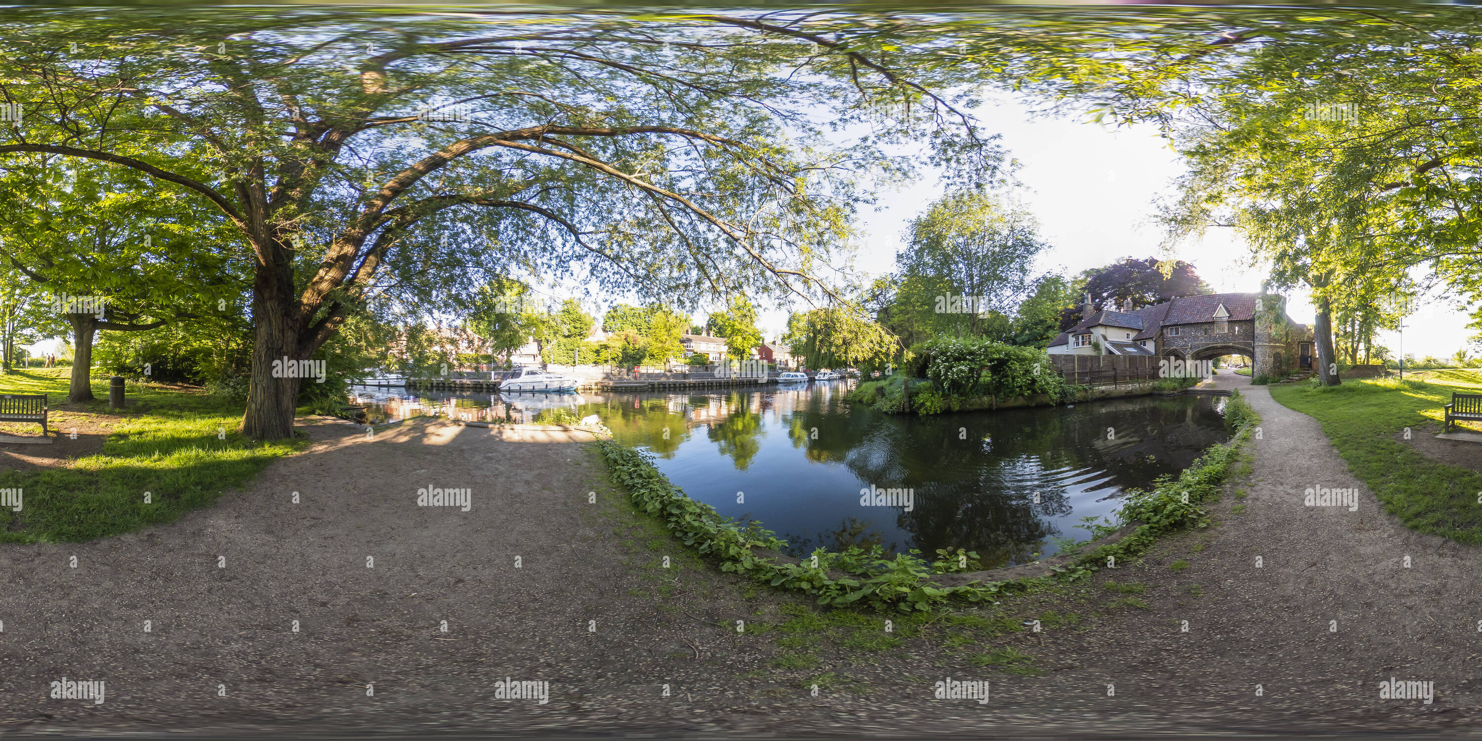 Vue panoramique à 360° de Ferry tire, Norwich