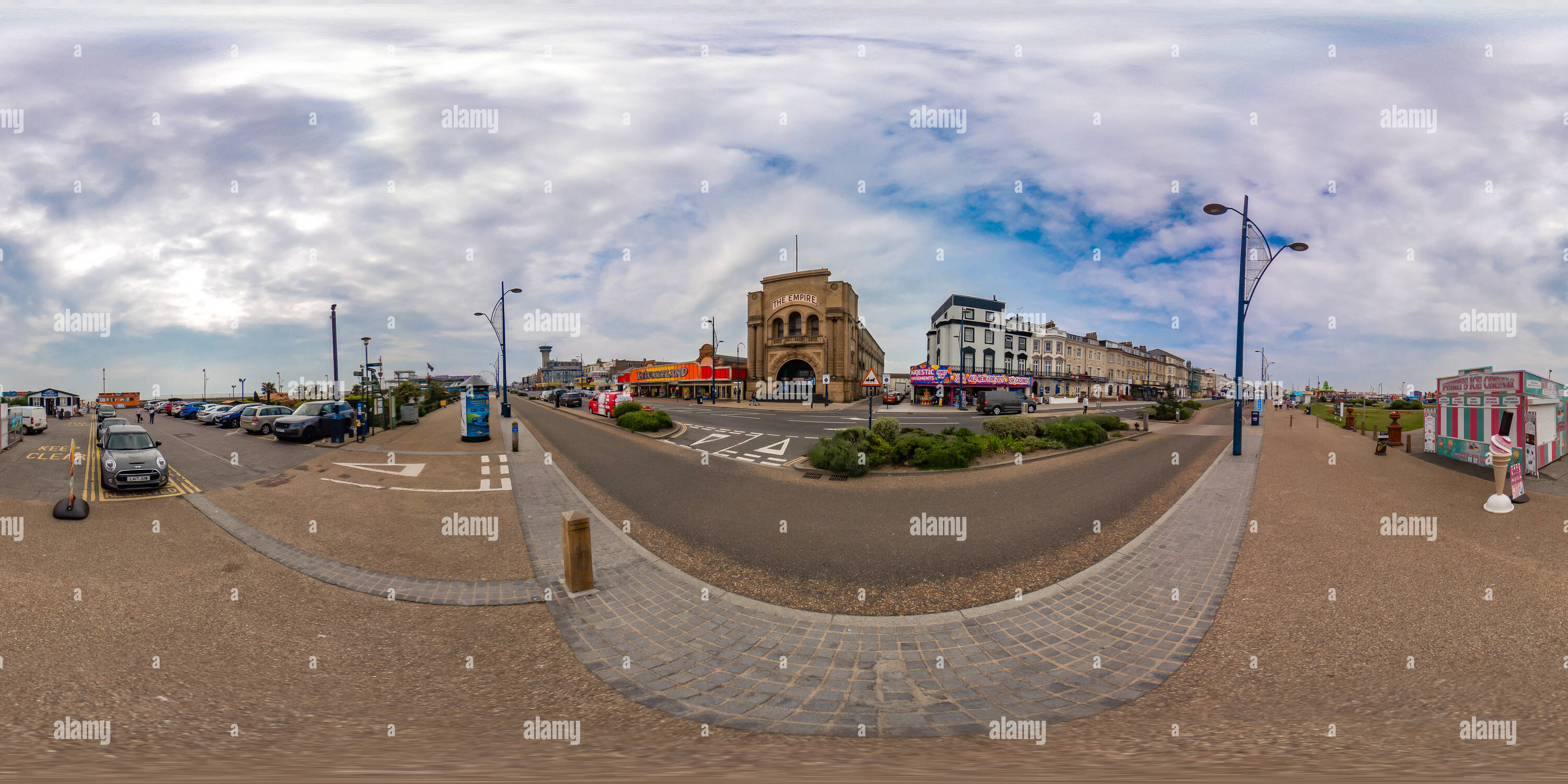 Vue panoramique à 360° de Le Golden Mile, Great Yarmouth