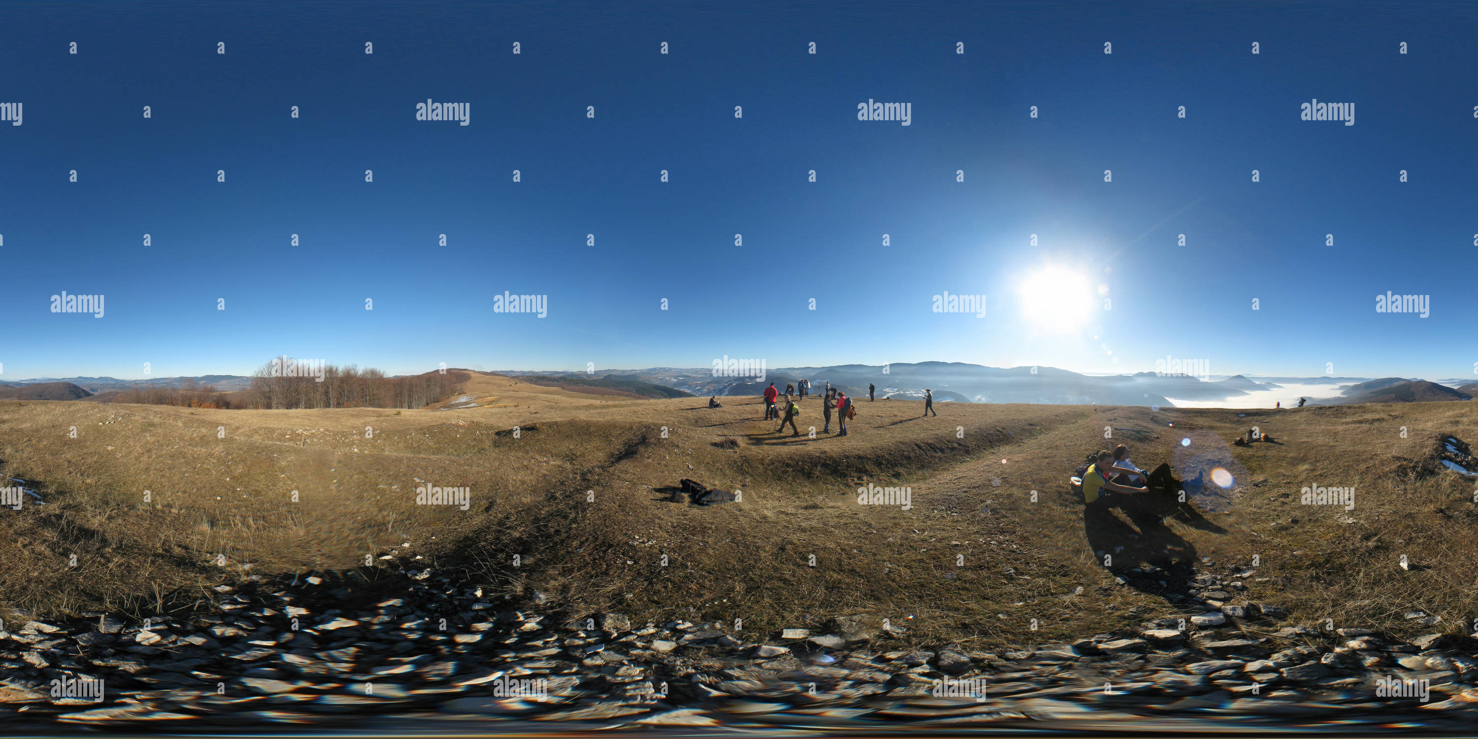 Vue panoramique à 360° de Mt. Zlatar - Bandera Peak