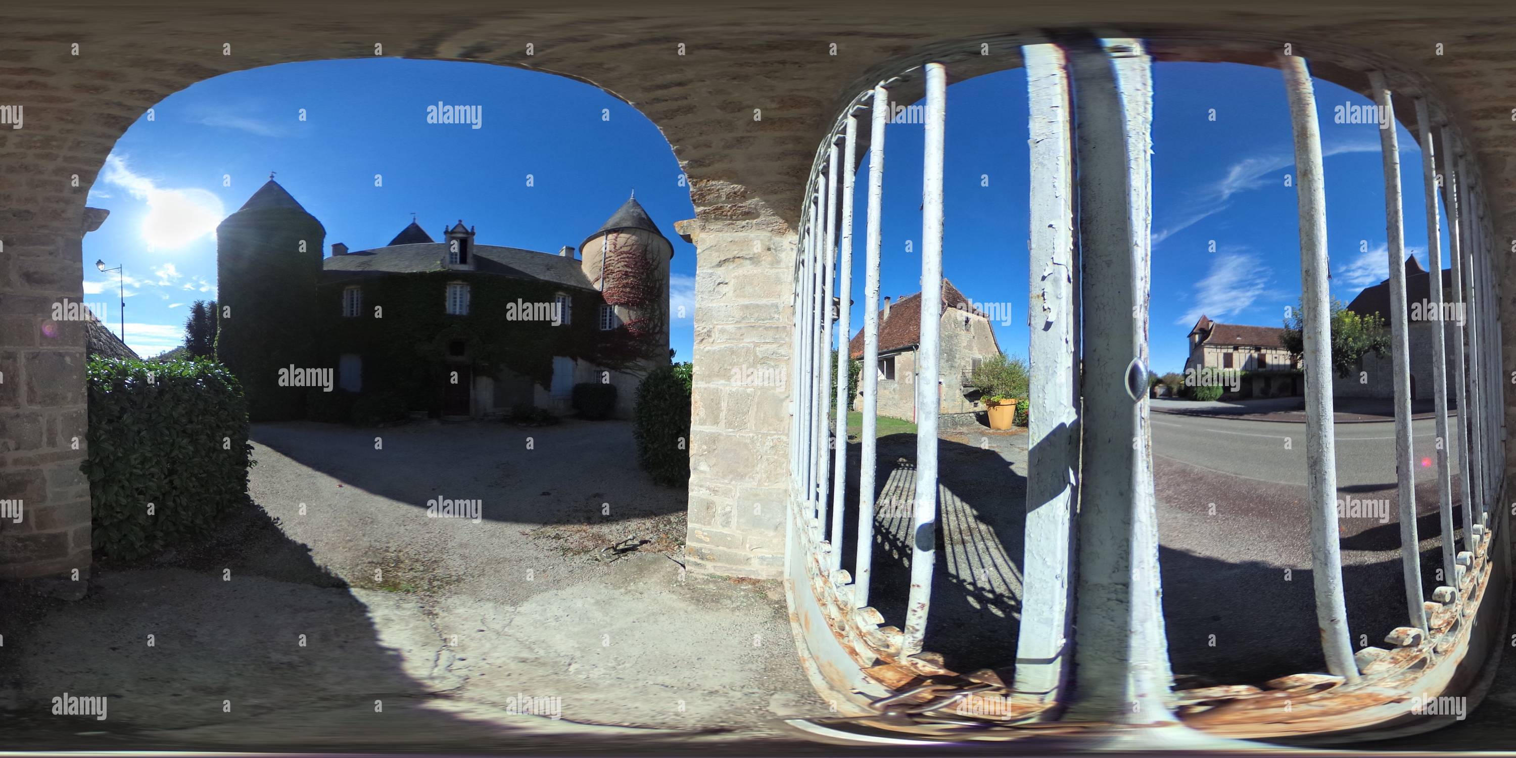 Vue panoramique à 360° de Padirac 4