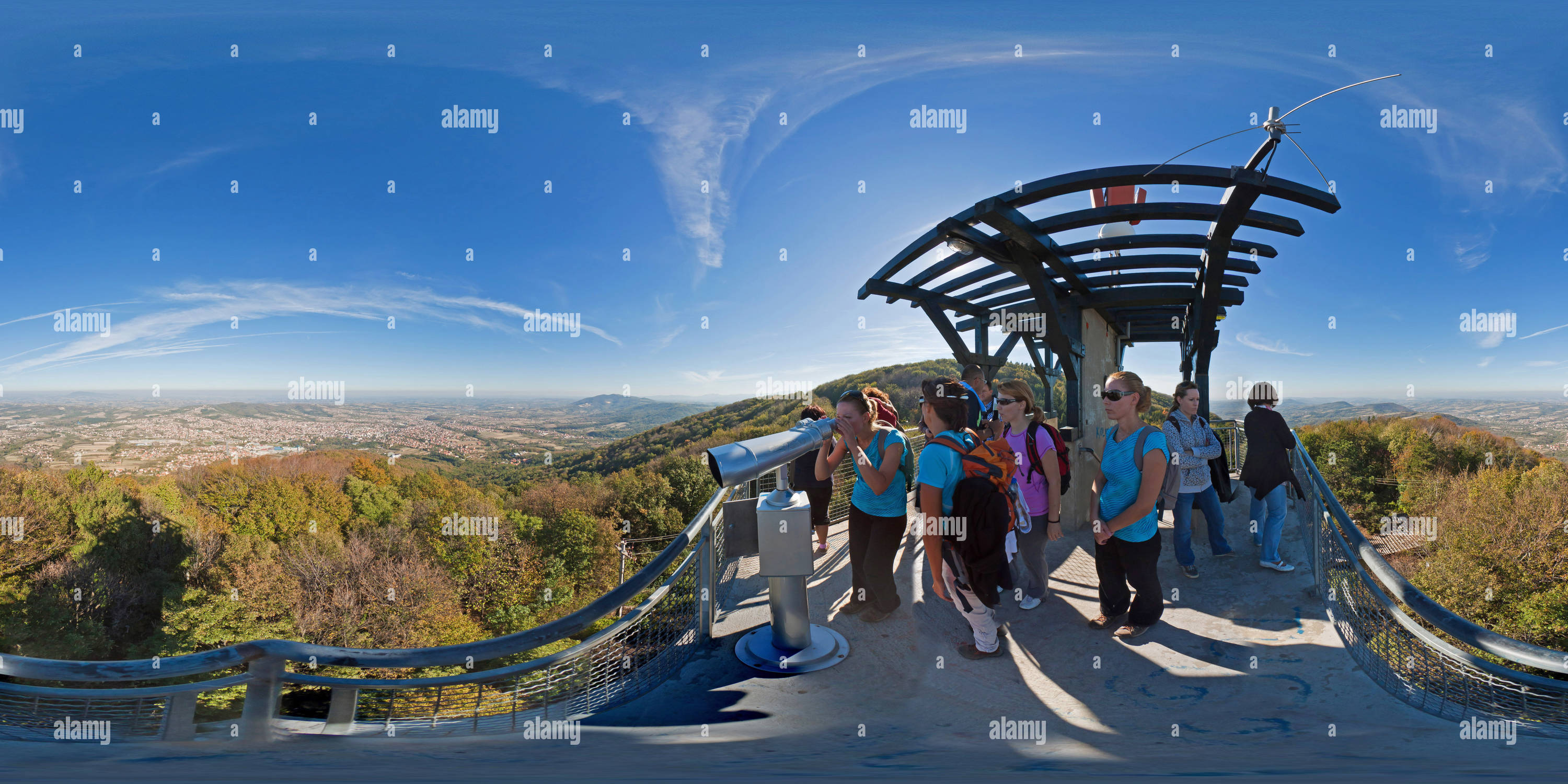 Vue panoramique à 360° de Vidikovac Na Bukulji