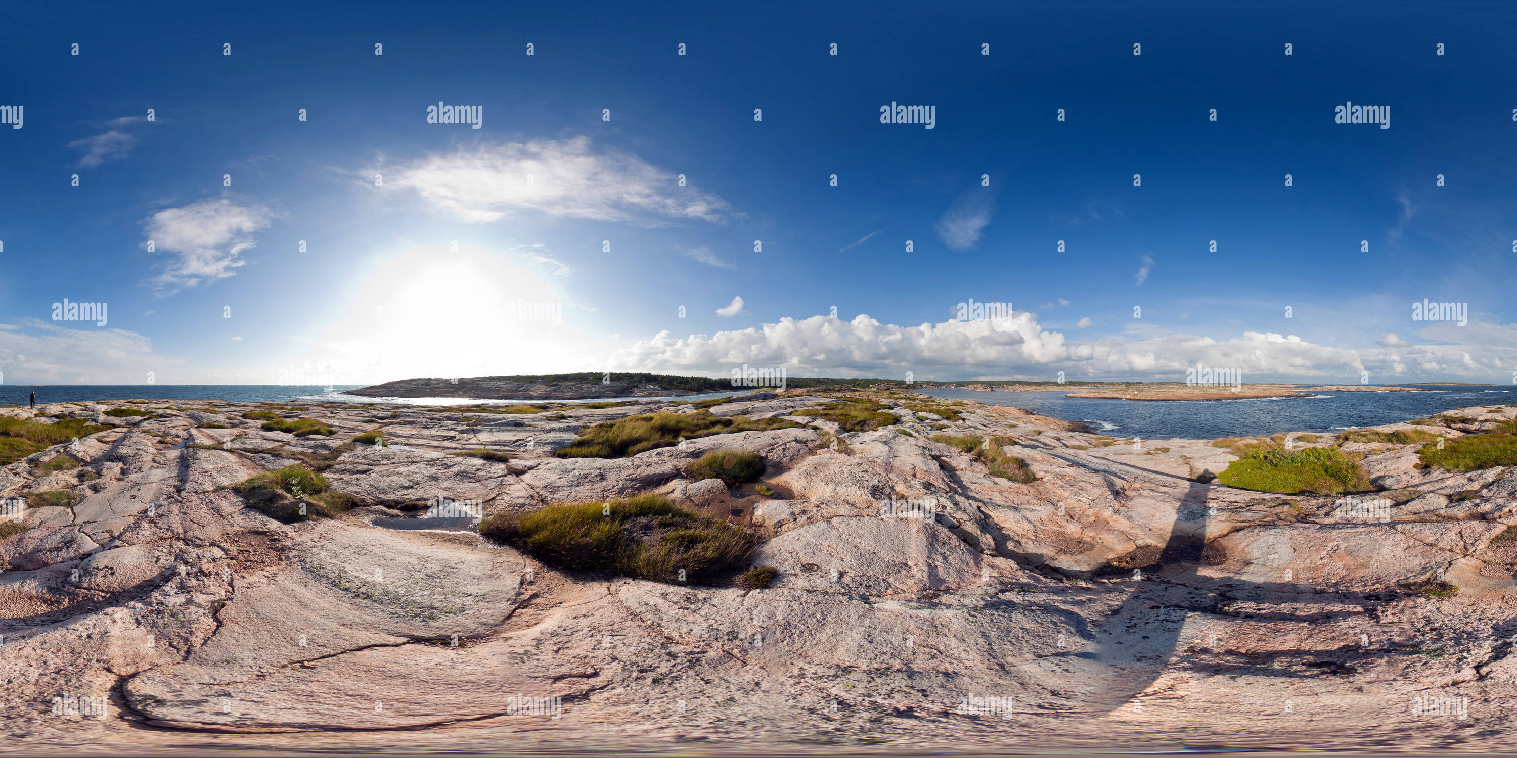 Vue panoramique à 360° de Île de Vesteroy