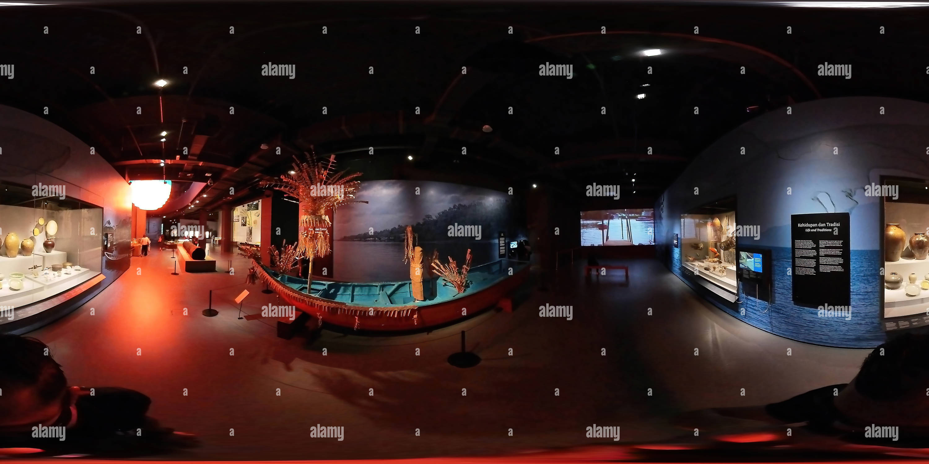 Vue panoramique à 360° de Musée des cultures de Bornéo, Kuching