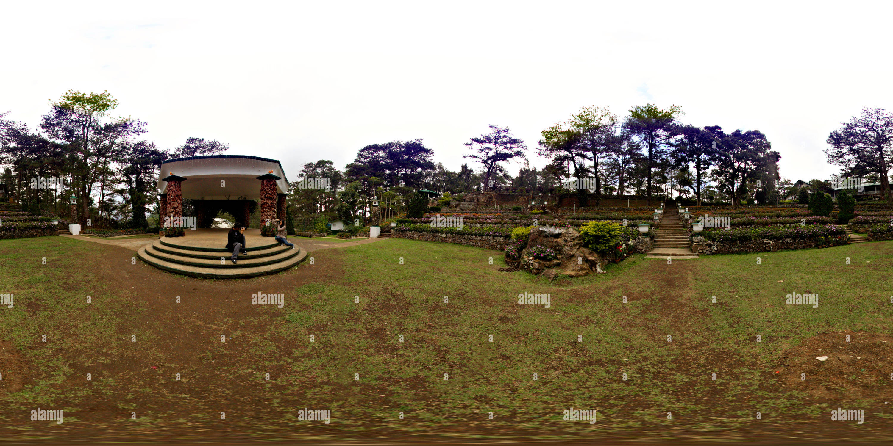 Vue panoramique à 360° de Bell Amphitheatre Camp John Hay