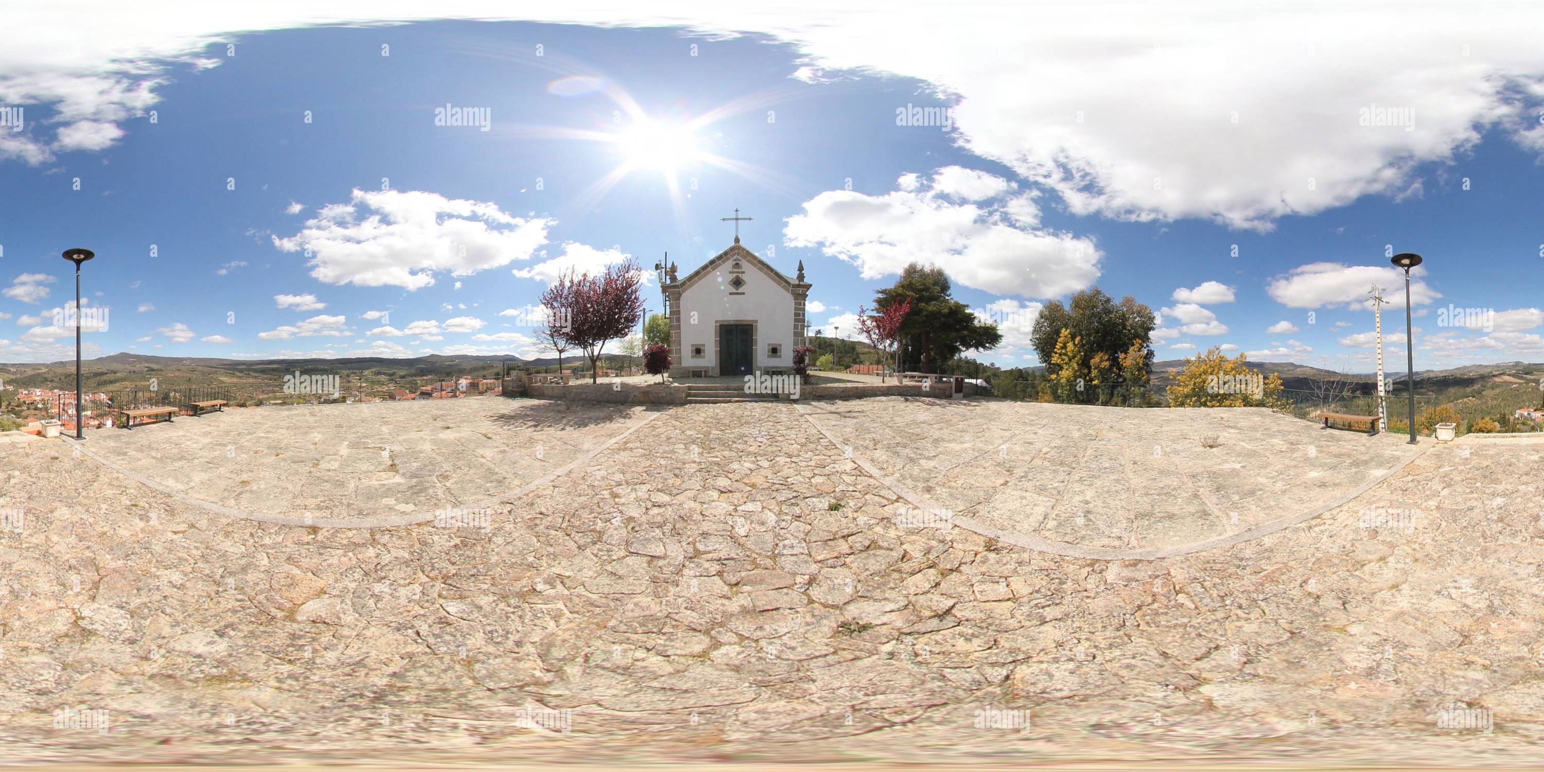 Vue panoramique à 360° de Chapelle notre Dame d'Alegria