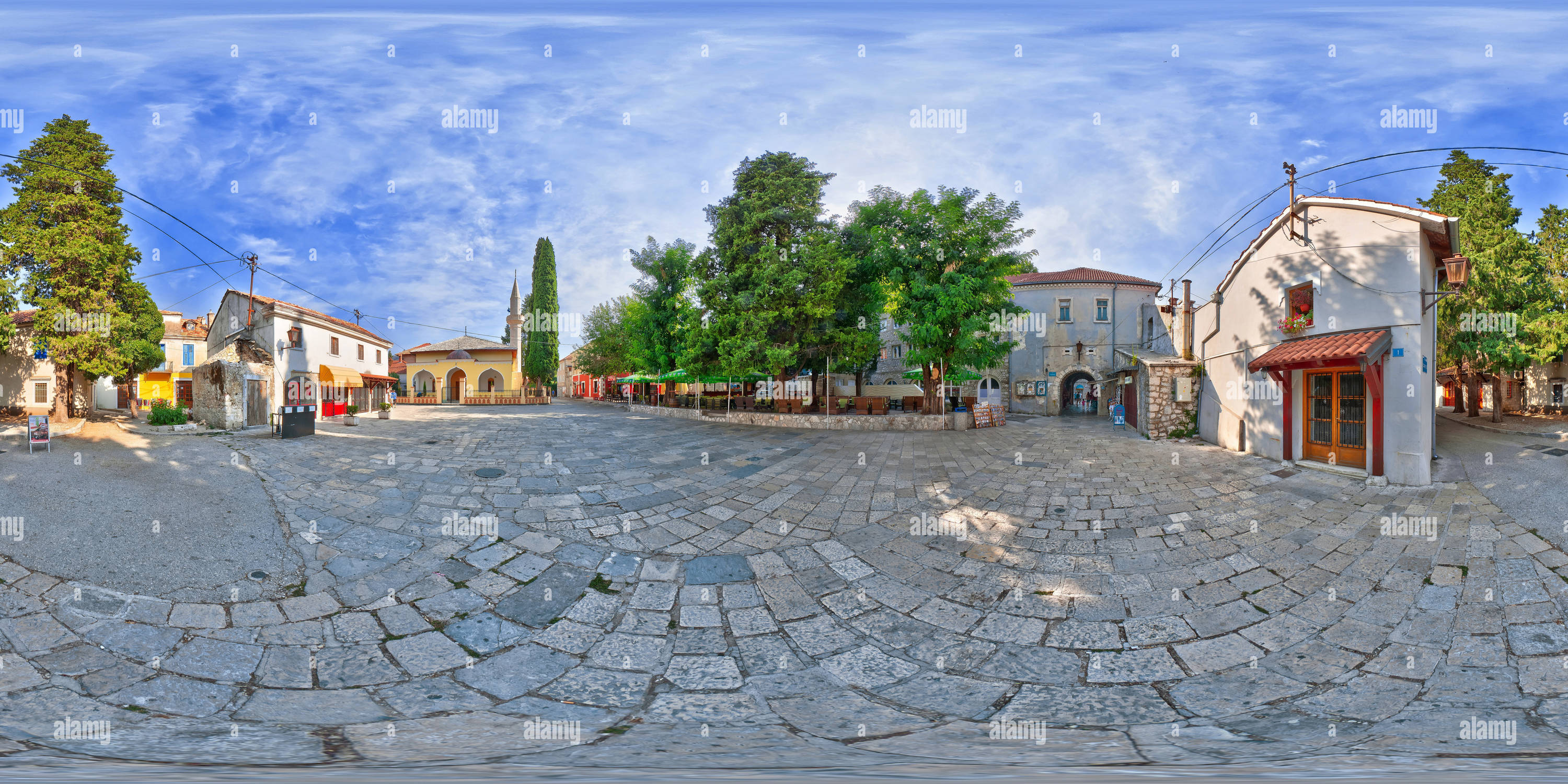 Vue panoramique à 360° de Stari grad, Trebinje